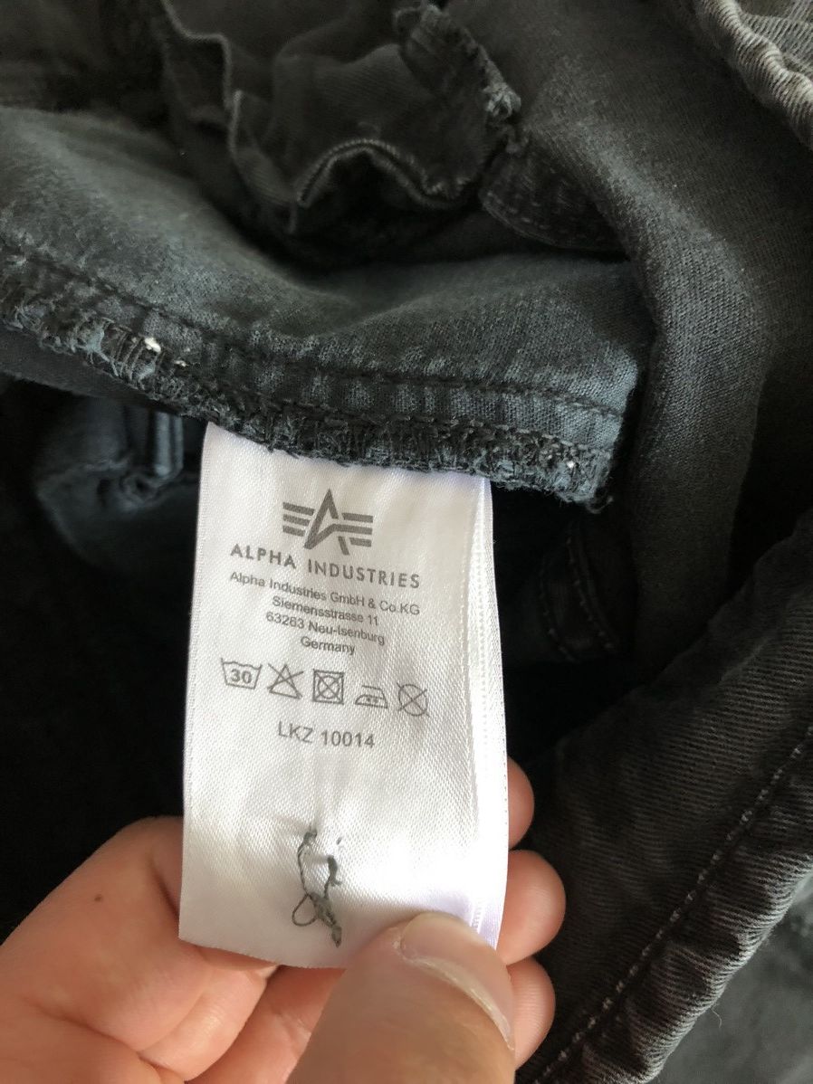 Alpha Industries × Vintage Vintage Alpha Industries Cargo Military Faded Pants Size US 30 / EU 46 - 11 Thumbnail