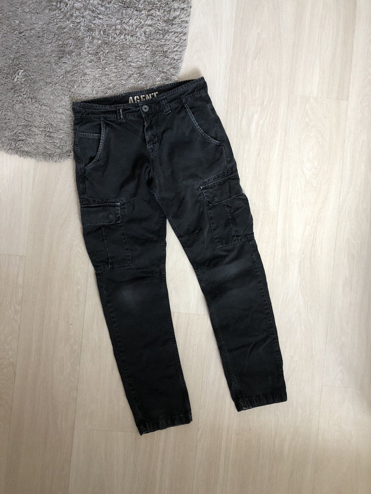 Alpha Industries × Vintage Vintage Alpha Industries Cargo Military Faded Pants Size US 30 / EU 46 - 1 Thumbnail