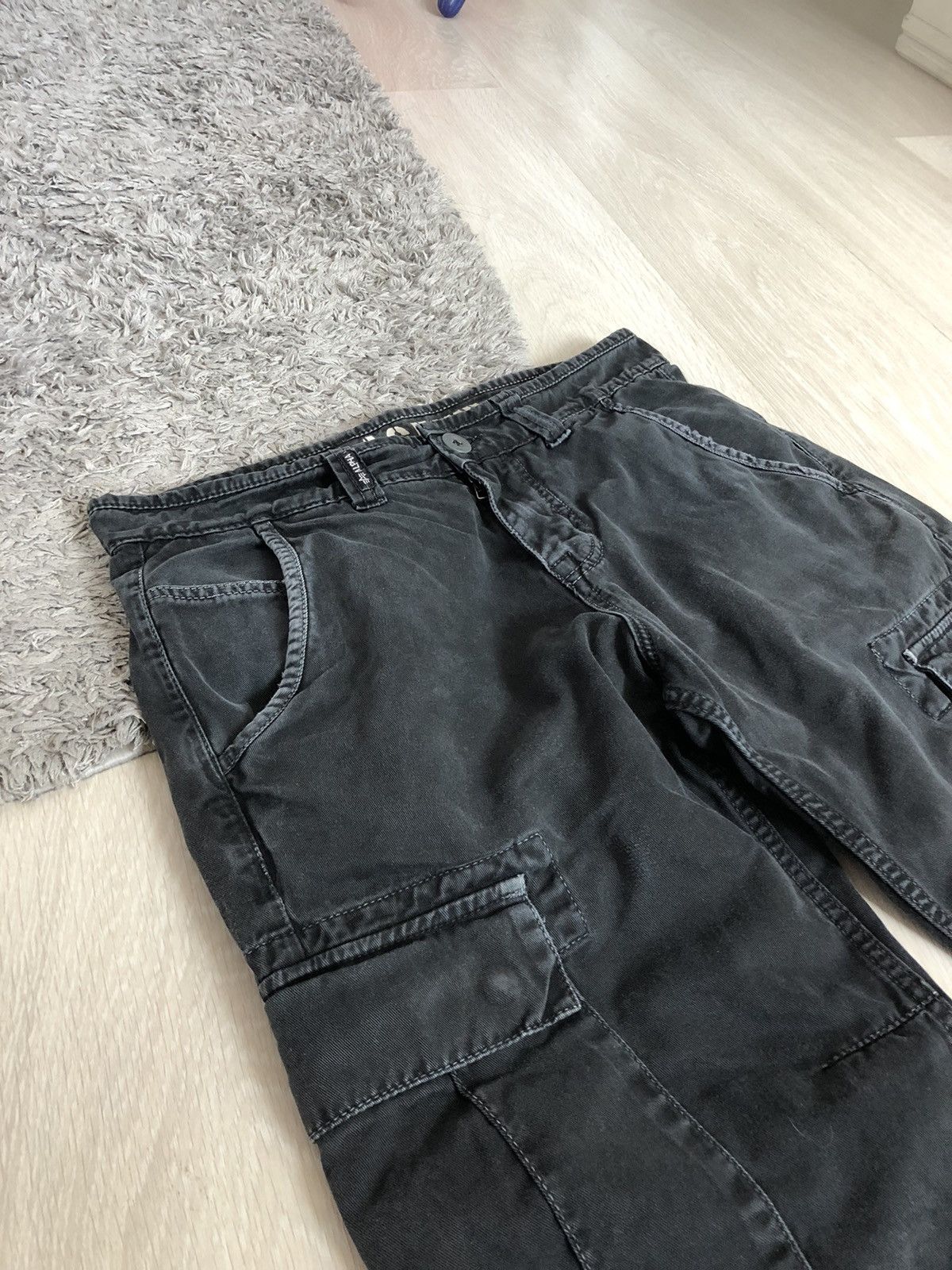 Alpha Industries × Vintage Vintage Alpha Industries Cargo Military Faded Pants Size US 30 / EU 46 - 5 Thumbnail