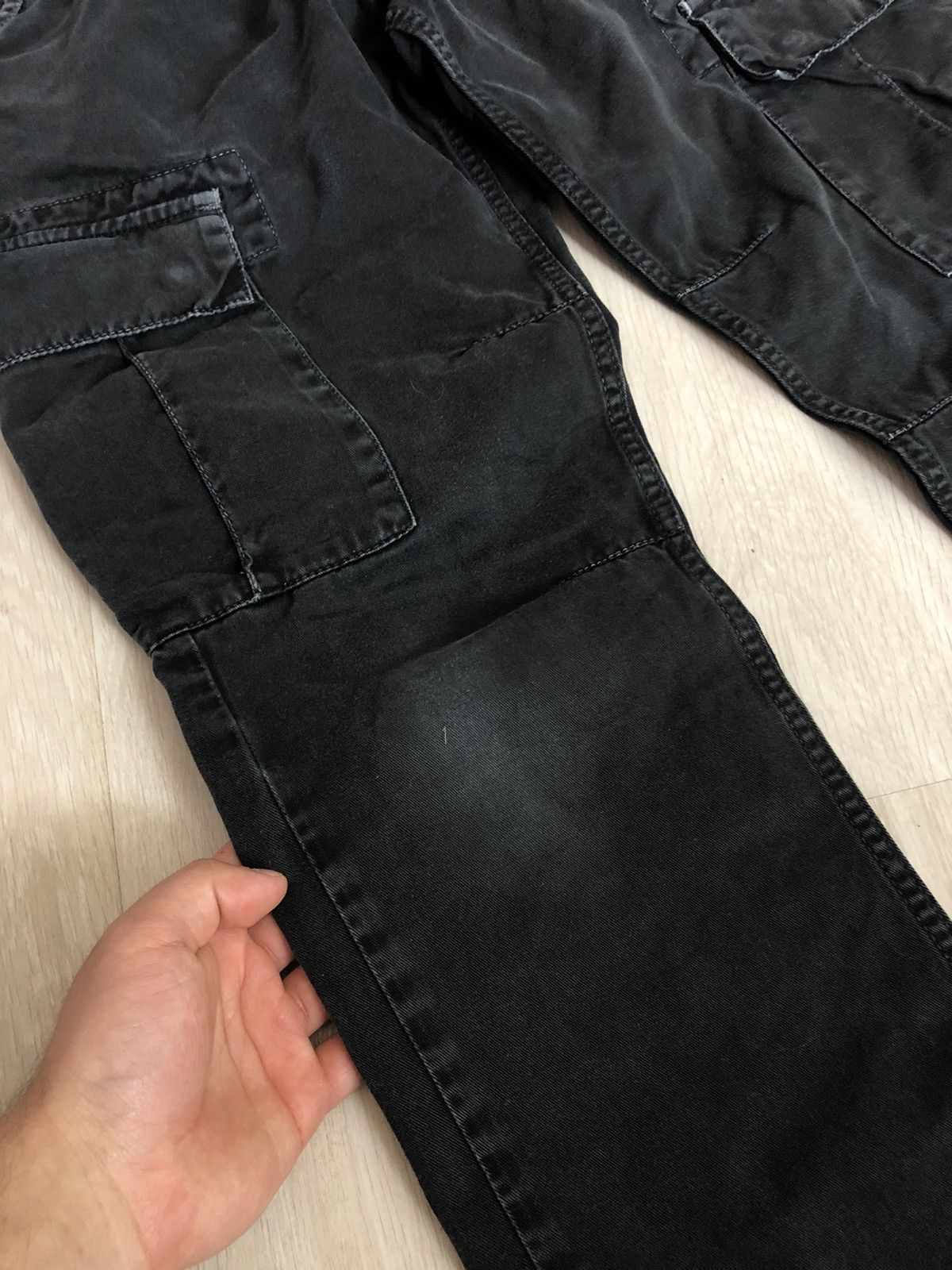 Alpha Industries × Vintage Vintage Alpha Industries Cargo Military Faded Pants Size US 30 / EU 46 - 3 Thumbnail