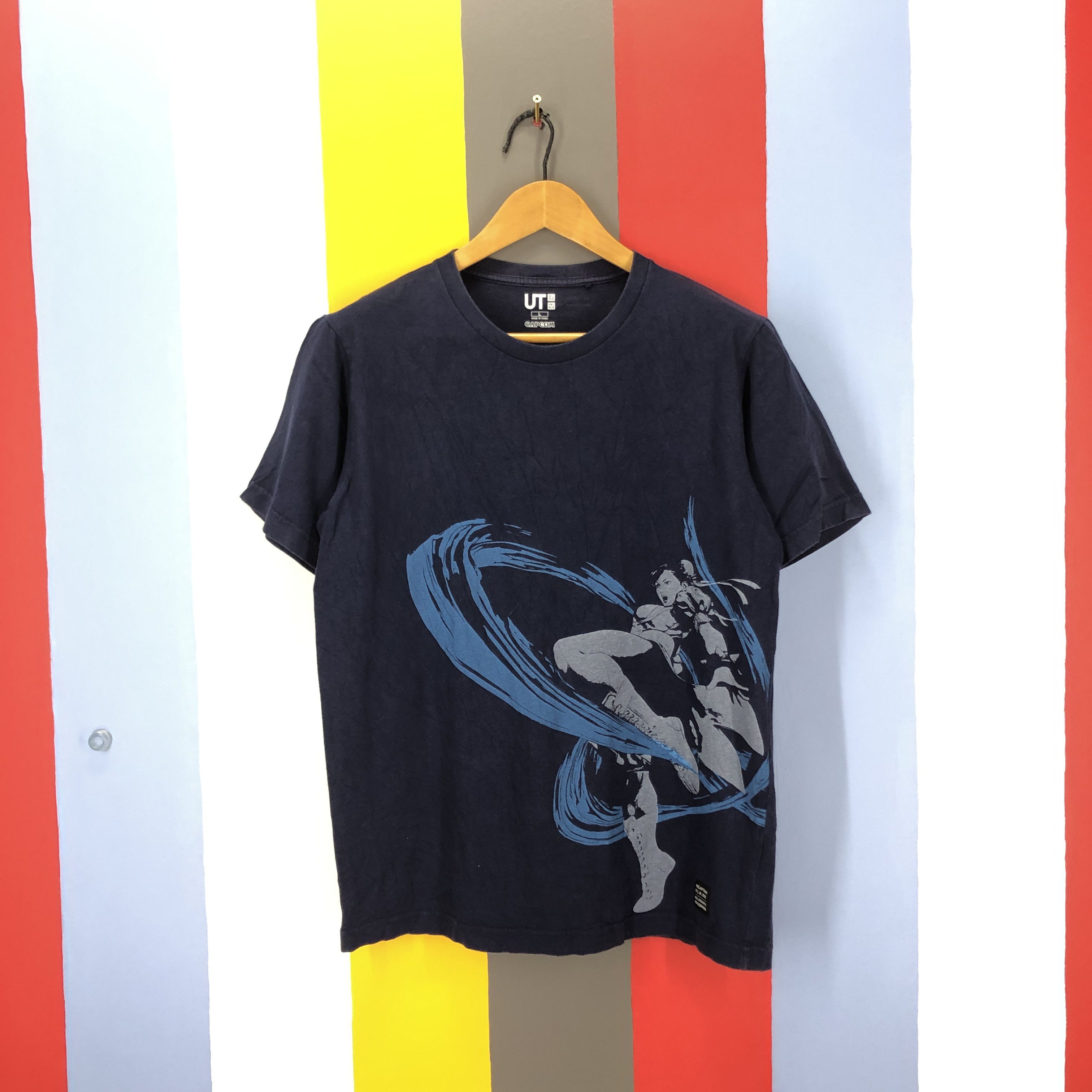 Uniqlo UNIQLO x CAPCOM Chun Li Crew Neck T Shirt #1021/AJ Size US M / EU 48-50 / 2 - 1 Thumbnail