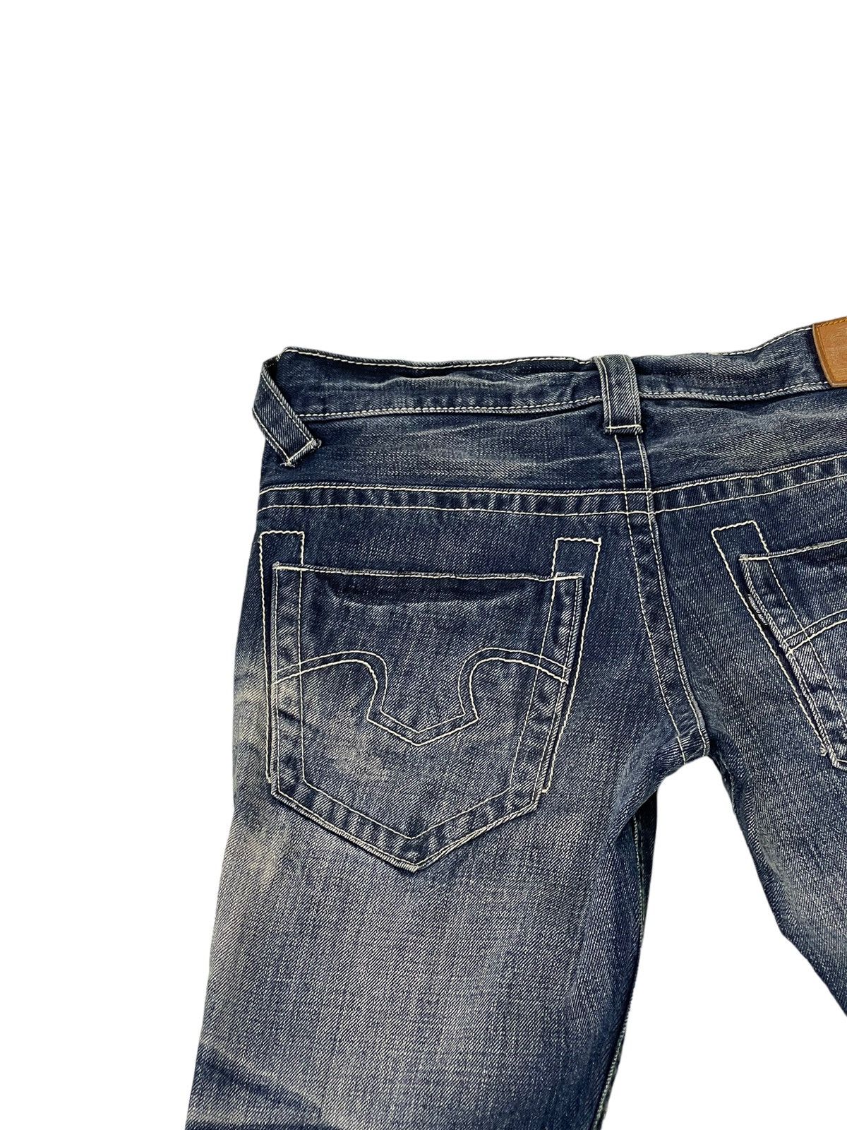 Tornado Mart Flare Jeans Tornado Mart Distress Acid Wash Boot Cut 5🟦6 Size US 32 / EU 48 - 18 Thumbnail