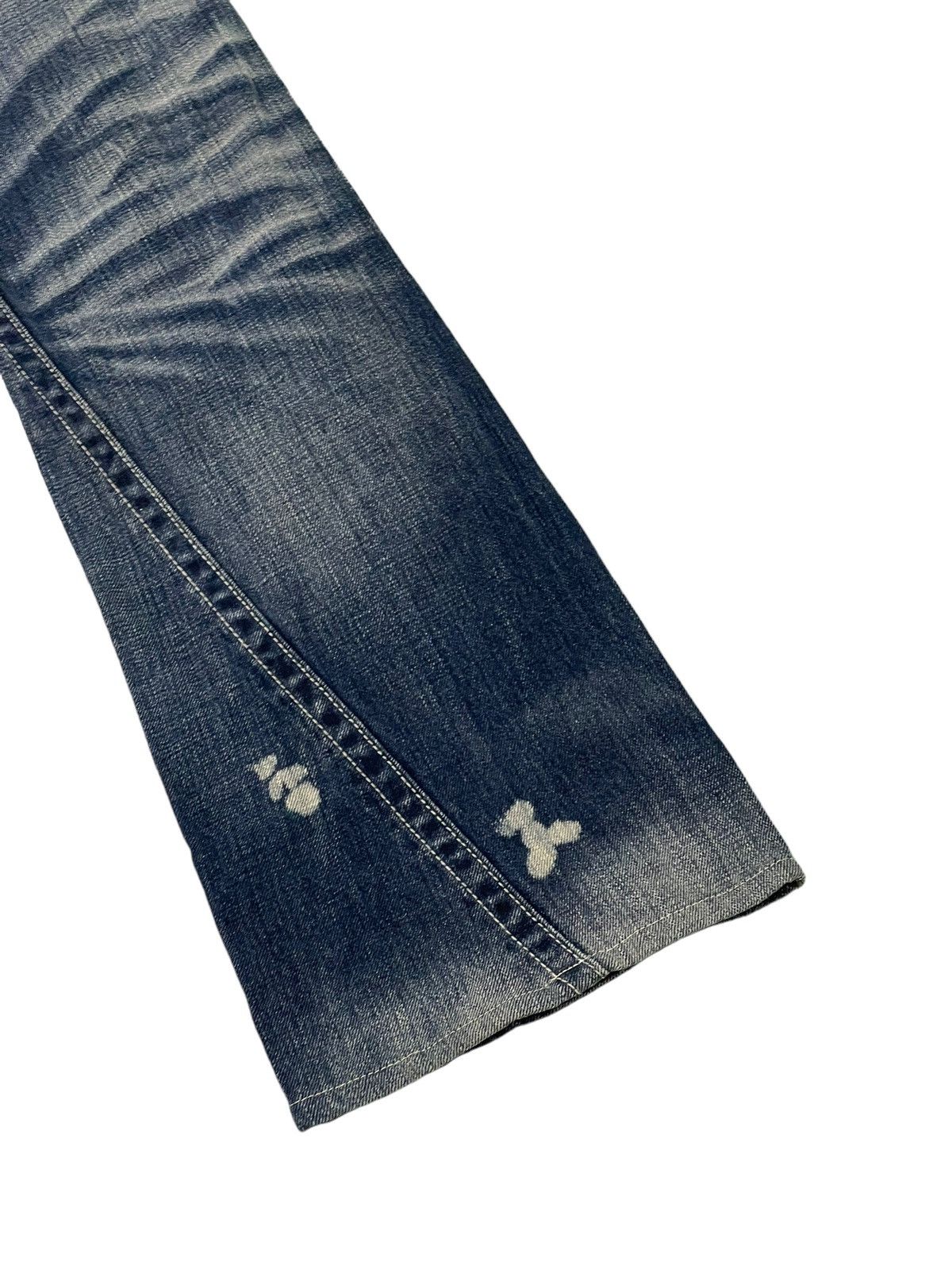 Tornado Mart Flare Jeans Tornado Mart Distress Acid Wash Boot Cut 5🟦6 Size US 32 / EU 48 - 14 Thumbnail
