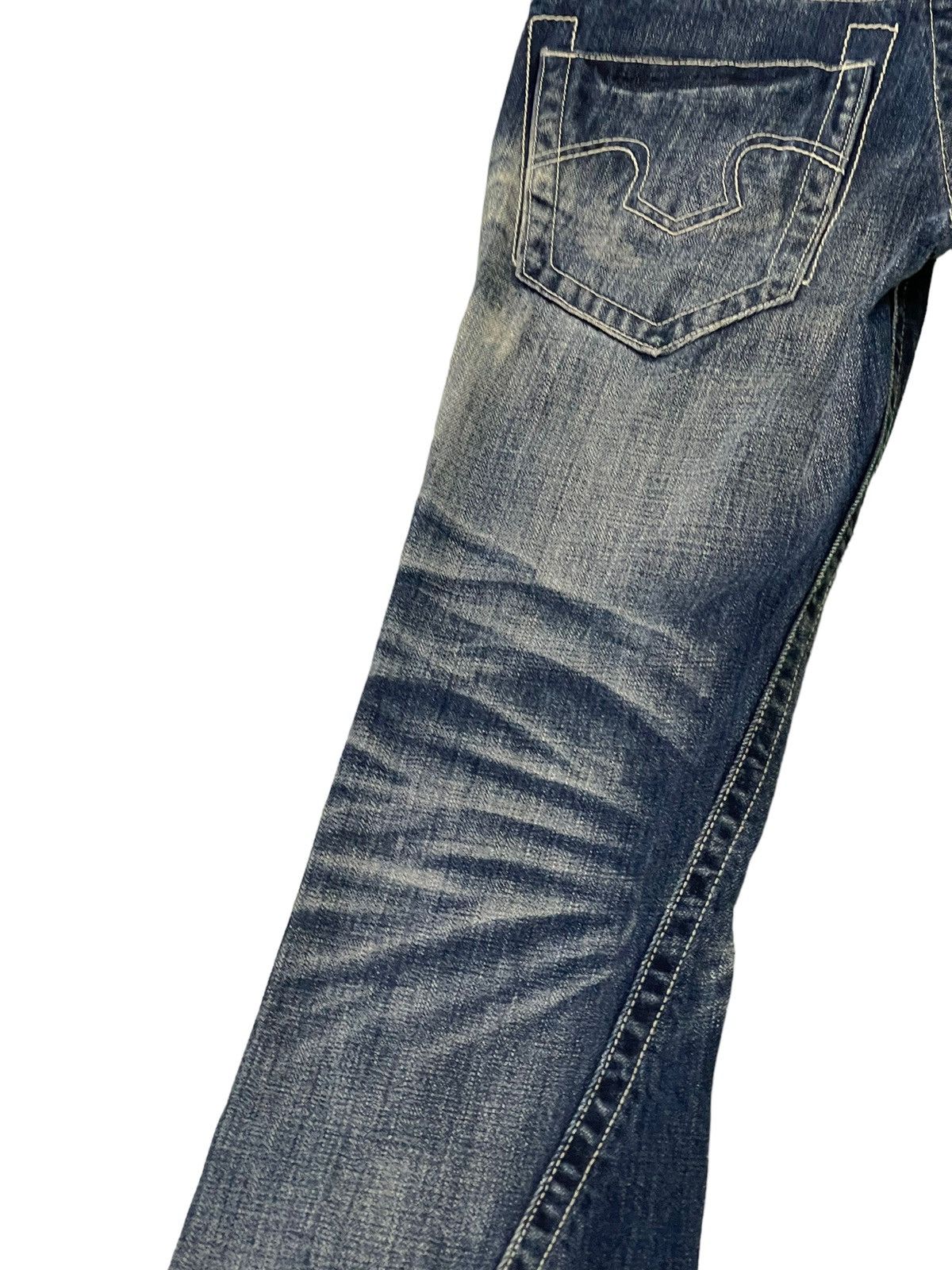 Tornado Mart Flare Jeans Tornado Mart Distress Acid Wash Boot Cut 5🟦6 Size US 32 / EU 48 - 16 Thumbnail