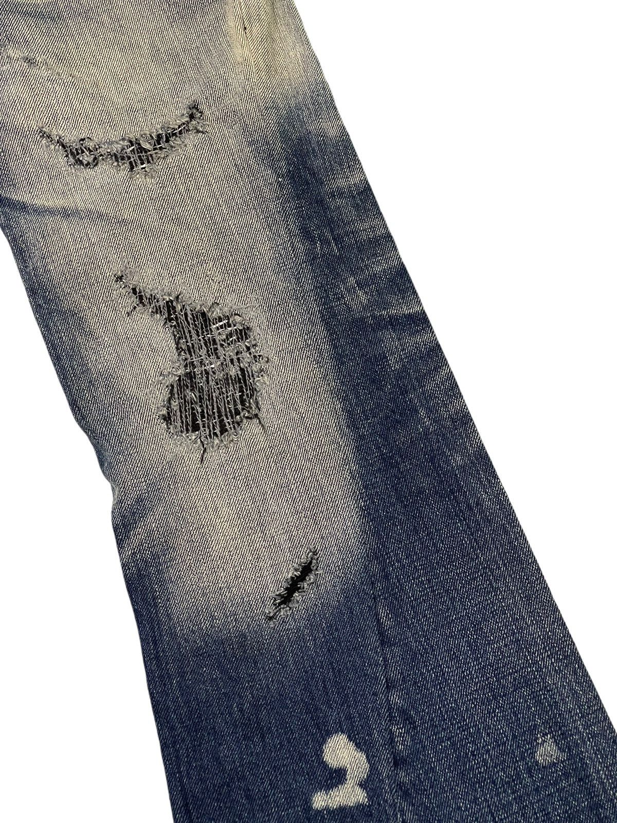 Tornado Mart Flare Jeans Tornado Mart Distress Acid Wash Boot Cut 5🟦6 Size US 32 / EU 48 - 7 Thumbnail