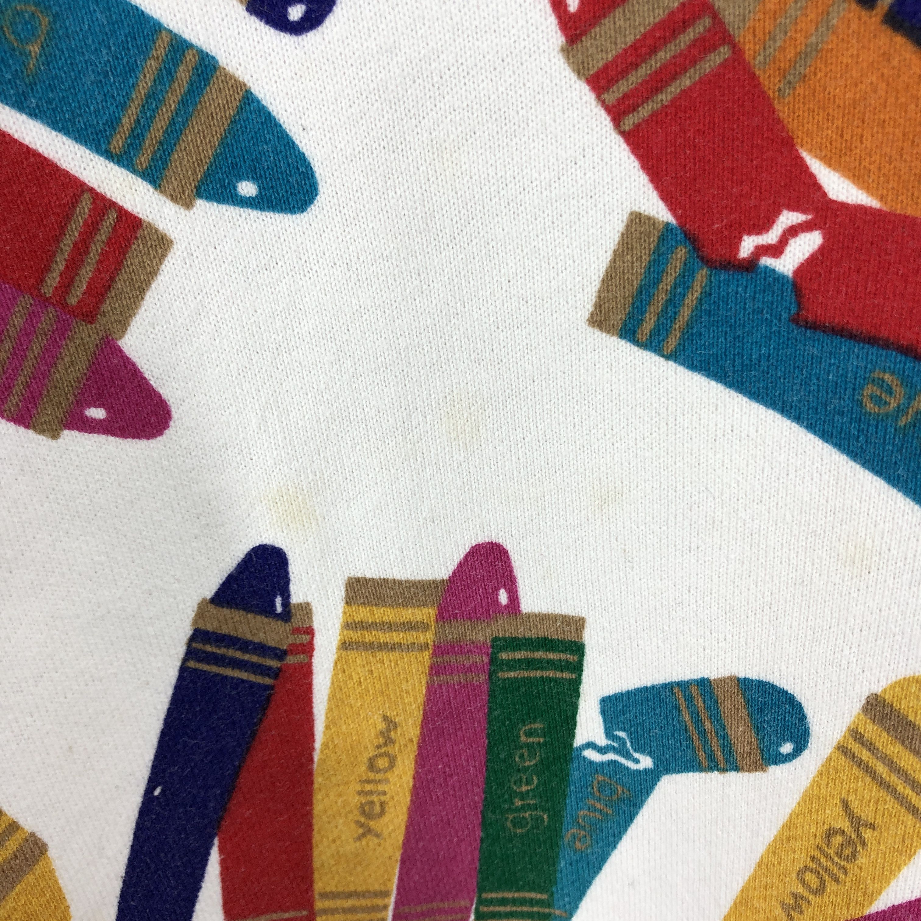 Japanese Brand Crayon by DOLL HOUSE Crew Neck Sweatshirt #2740-99 Size US S / EU 44-46 / 1 - 7 Thumbnail