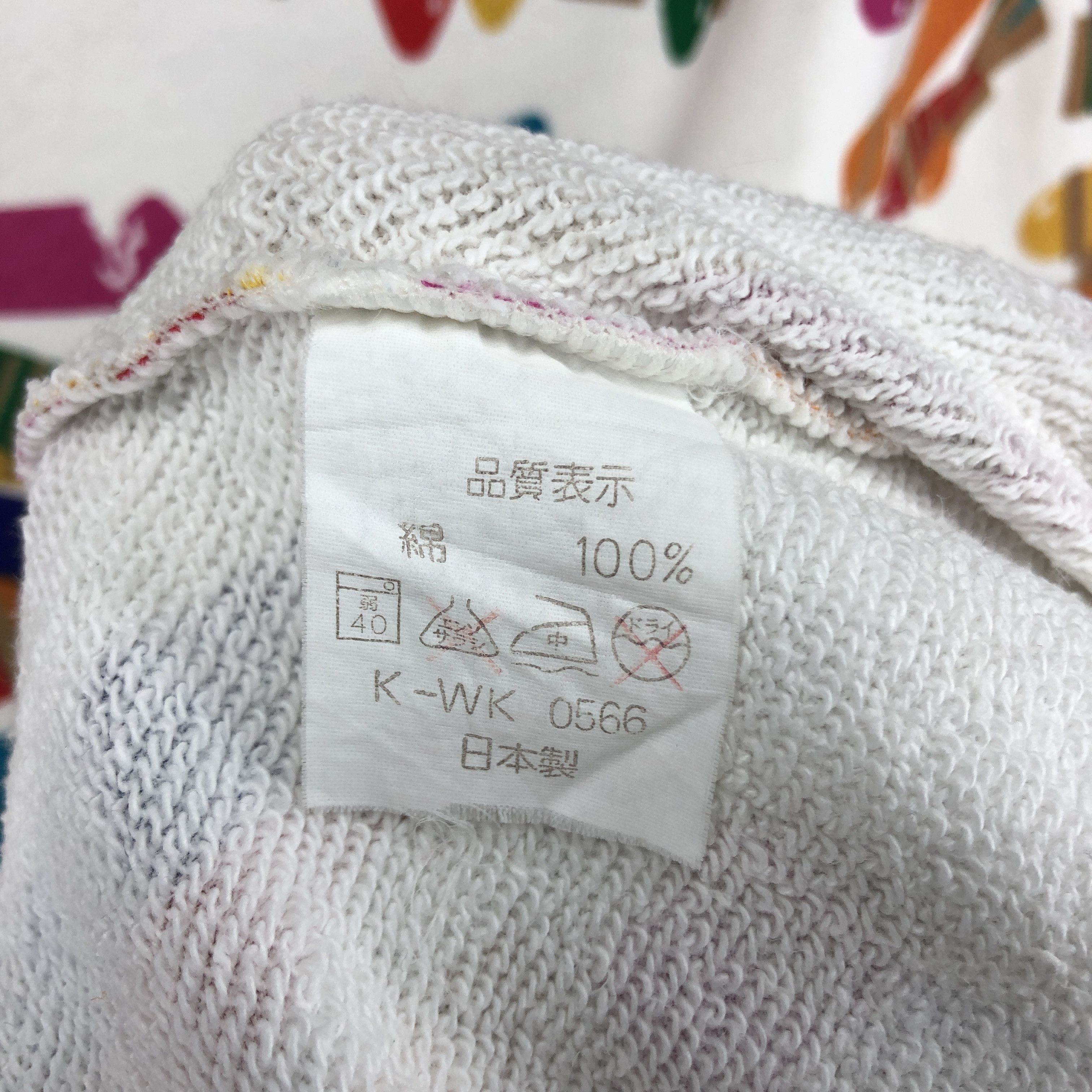 Japanese Brand Crayon by DOLL HOUSE Crew Neck Sweatshirt #2740-99 Size US S / EU 44-46 / 1 - 9 Thumbnail