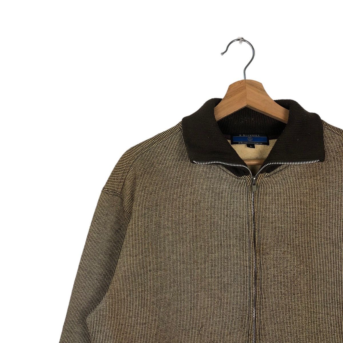 Japanese Brand VINTAGE BOMBER JACKET BLUEGILL MILITARY DESIGN Size US L / EU 52-54 / 3 - 6 Thumbnail