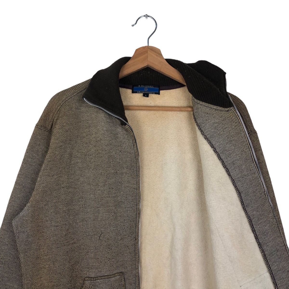 Japanese Brand VINTAGE BOMBER JACKET BLUEGILL MILITARY DESIGN Size US L / EU 52-54 / 3 - 9 Thumbnail