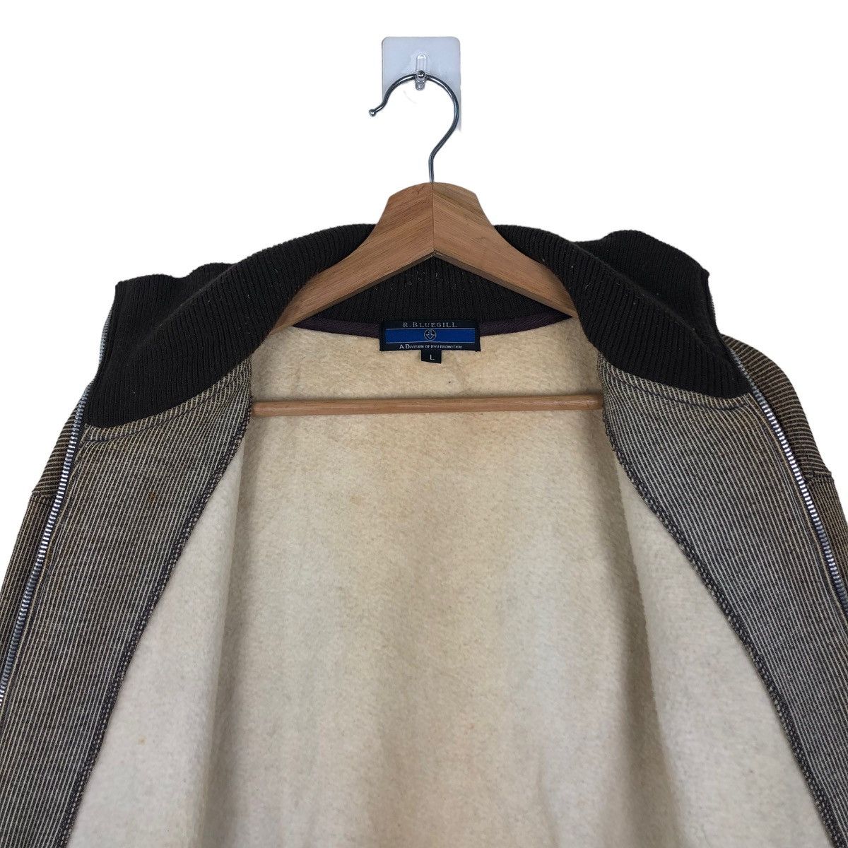 Japanese Brand VINTAGE BOMBER JACKET BLUEGILL MILITARY DESIGN Size US L / EU 52-54 / 3 - 10 Thumbnail