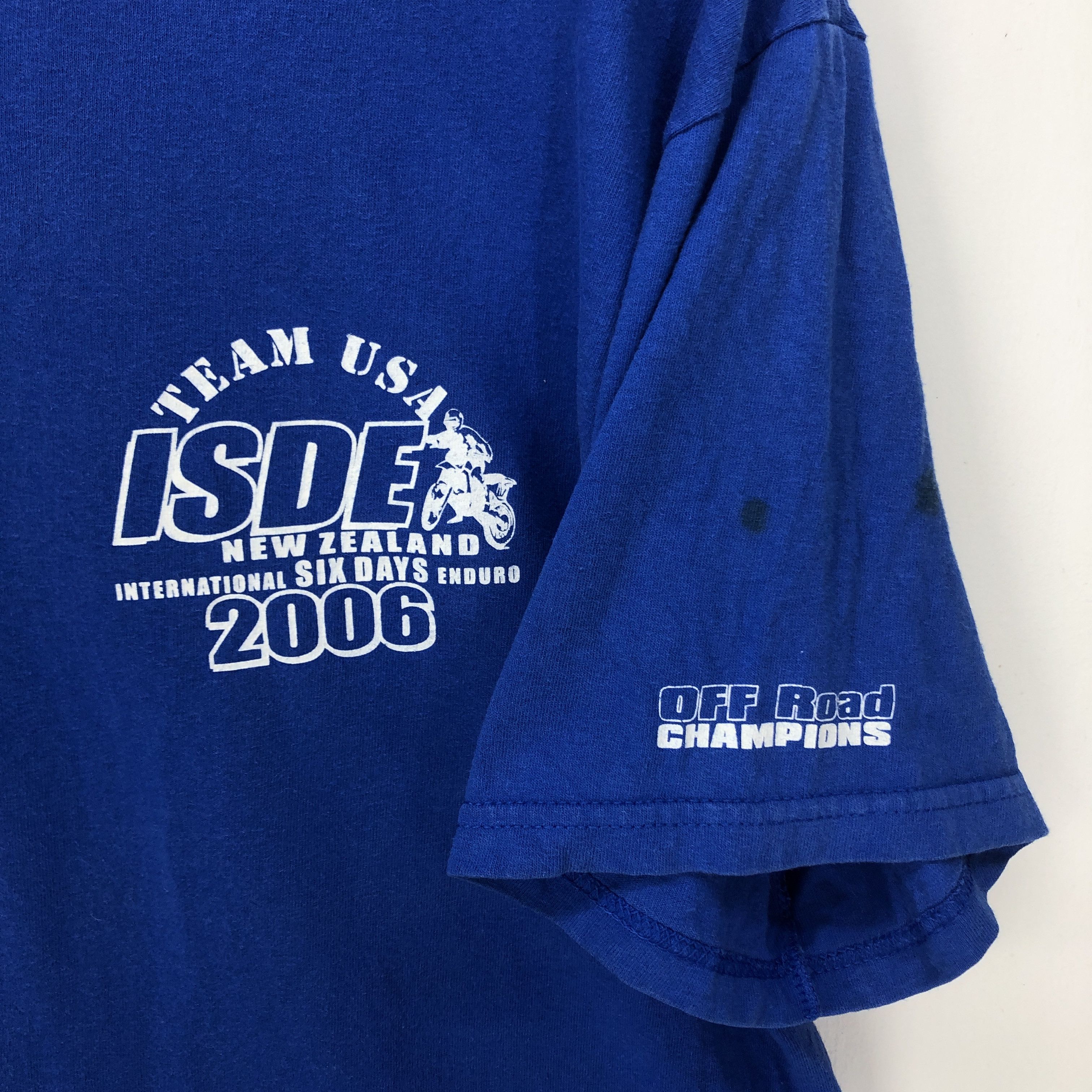 Gildan INTERNATIONAL OFF ROAD CHAMPION USA Team T Shirt #1248-44 Size US L / EU 52-54 / 3 - 5 Thumbnail