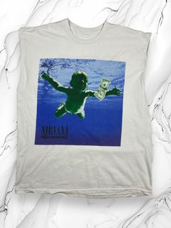 Nirvana Nevermind T Shirt 2002 | Grailed