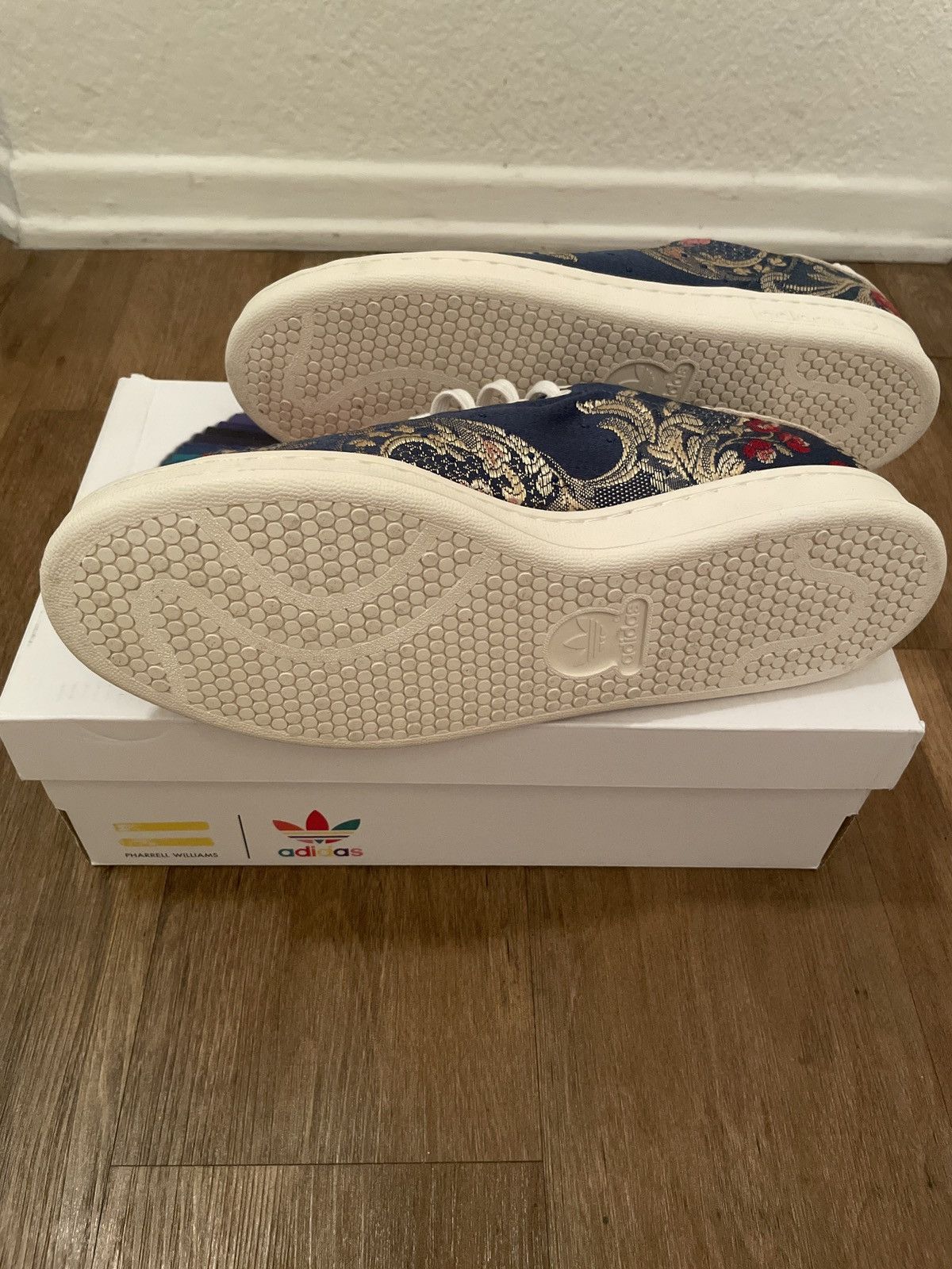 Adidas Pharrell Williams x Stan Smith Jacquard Size US 8.5 / EU 41-42 - 5 Thumbnail