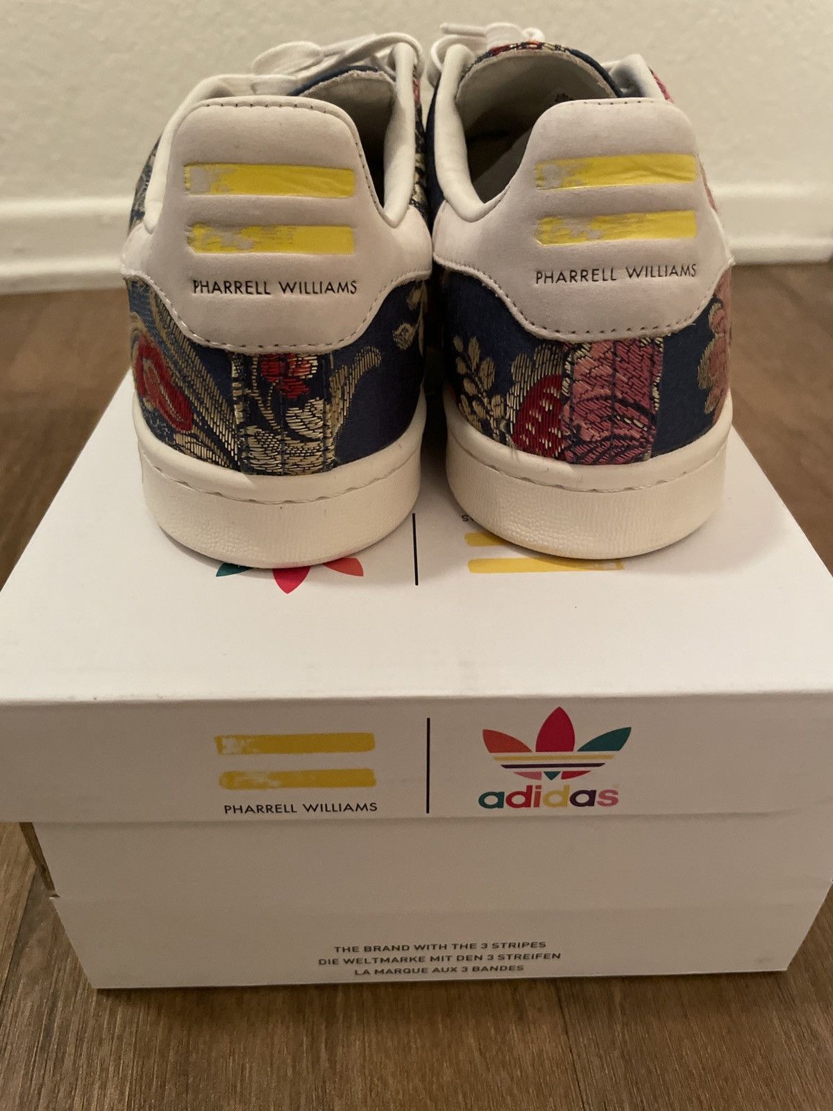 Adidas Pharrell Williams x Stan Smith Jacquard Size US 8.5 / EU 41-42 - 4 Thumbnail