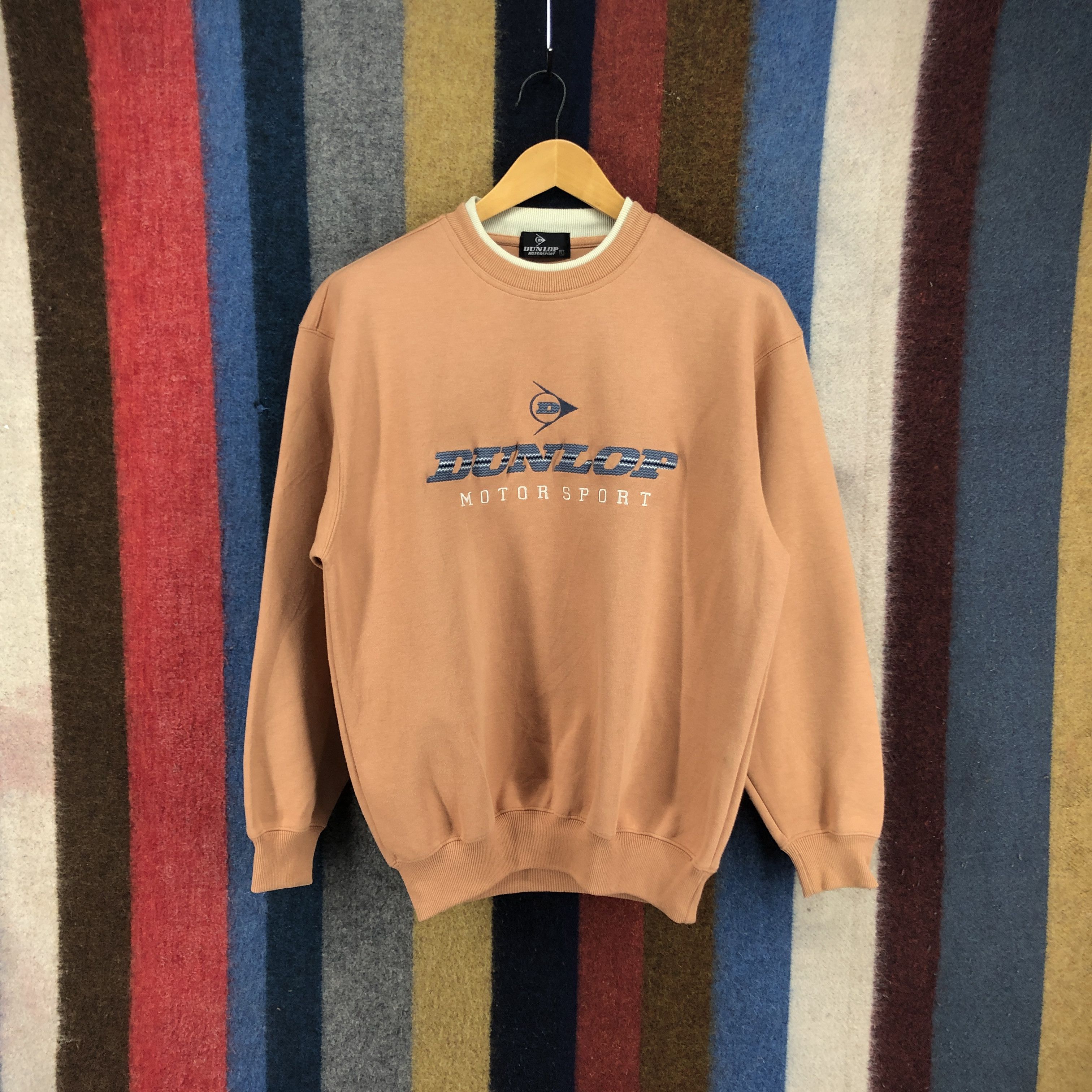 Dunlop DUNLOP MOTORSPORT Crew Neck Sweatshirt #2716-98 Size US L / EU 52-54 / 3 - 1 Thumbnail