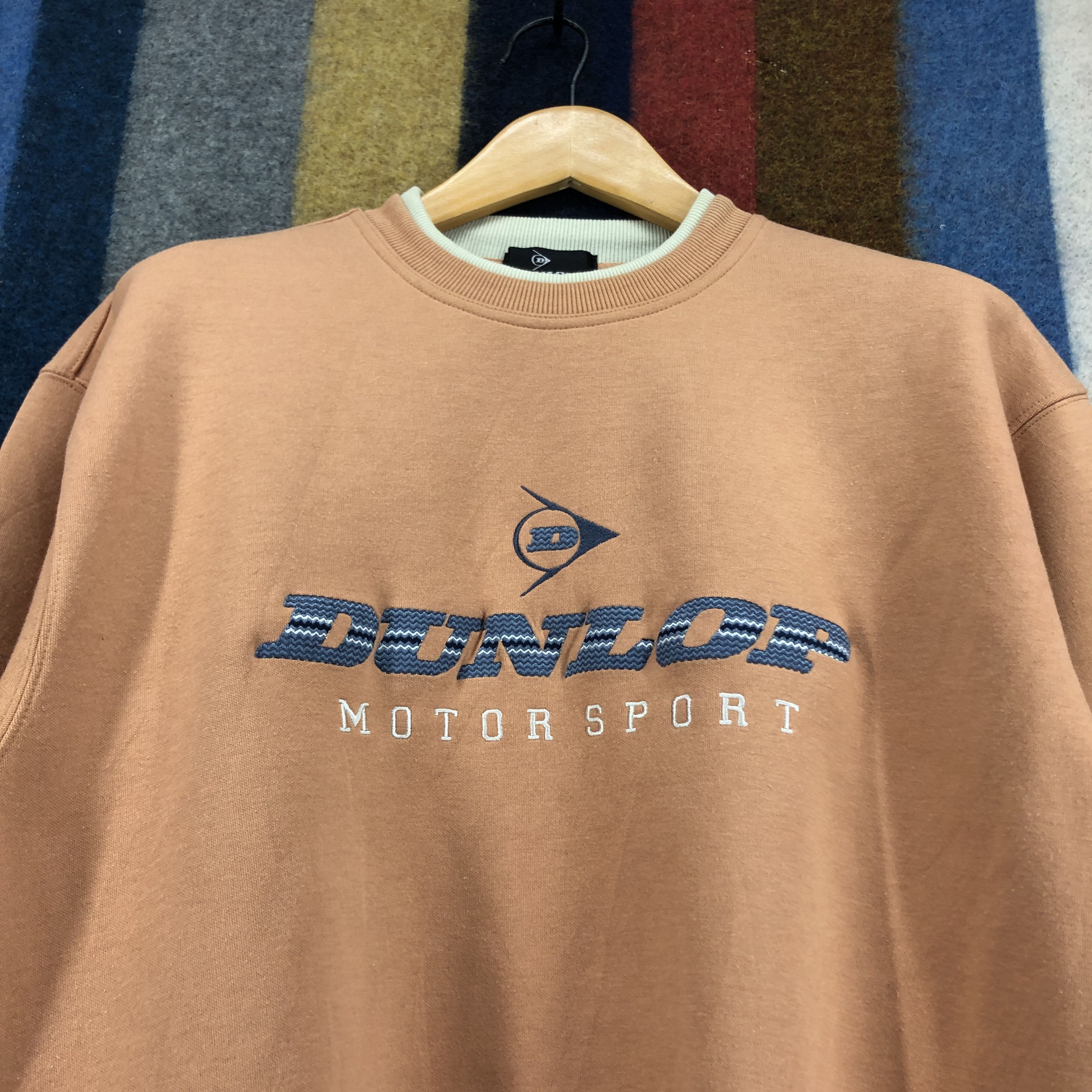 Dunlop DUNLOP MOTORSPORT Crew Neck Sweatshirt #2716-98 Size US L / EU 52-54 / 3 - 2 Thumbnail