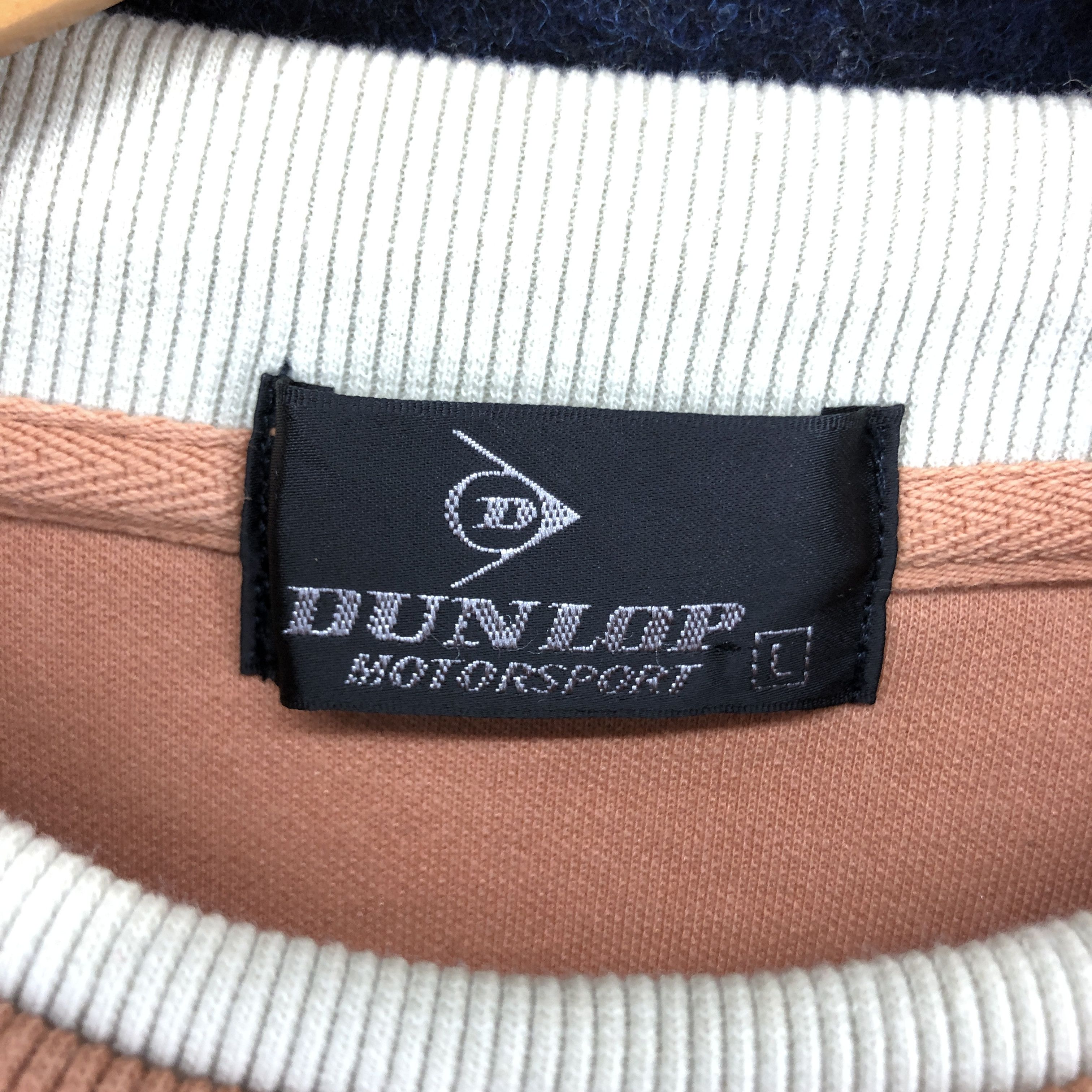 Dunlop DUNLOP MOTORSPORT Crew Neck Sweatshirt #2716-98 Size US L / EU 52-54 / 3 - 5 Thumbnail
