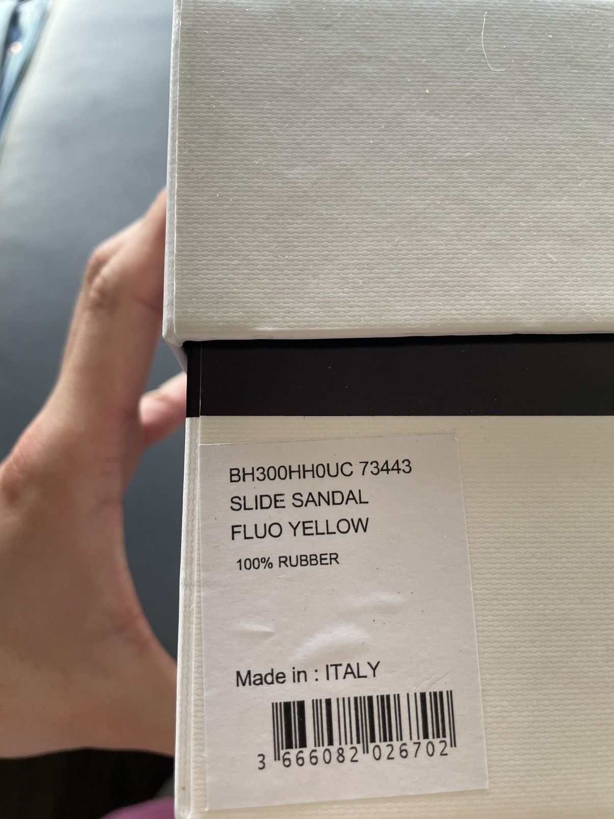 Givenchy Super Rare Brand New Runway Iconic Logo Rubber Slides Shoes Size US 10 / EU 43 - 19 Thumbnail