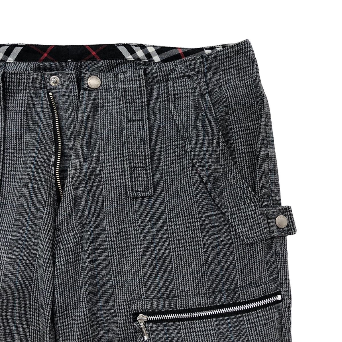 Burberry Burberry Black Label Houndstooth Cargo Pant Size US 30 / EU 46 - 4 Thumbnail