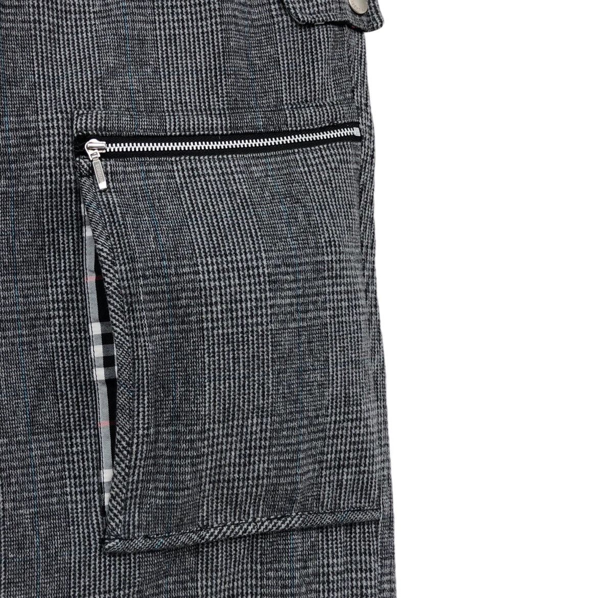 Burberry Burberry Black Label Houndstooth Cargo Pant Size US 30 / EU 46 - 6 Thumbnail