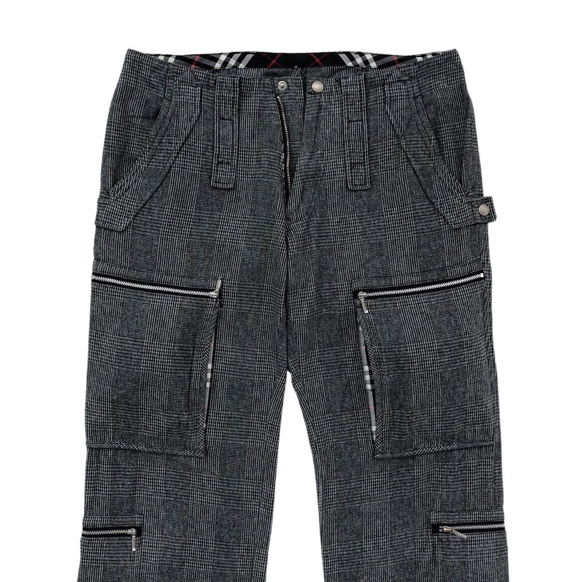 Burberry Burberry Black Label Houndstooth Cargo Pant Size US 30 / EU 46 - 2 Thumbnail