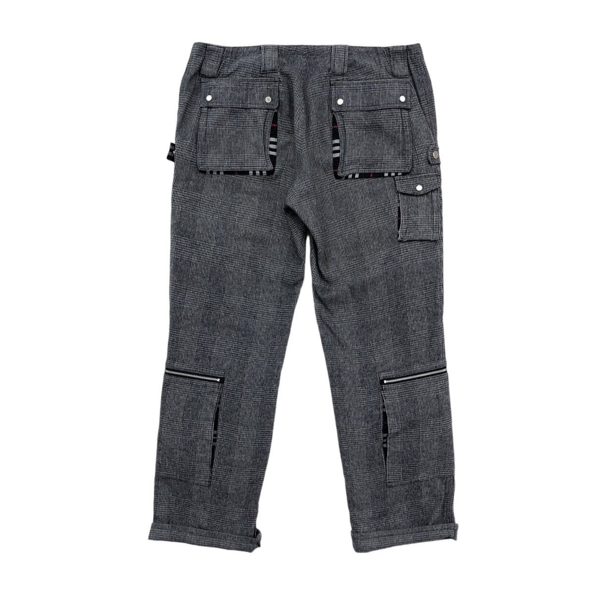 Burberry Burberry Black Label Houndstooth Cargo Pant Size US 30 / EU 46 - 7 Thumbnail
