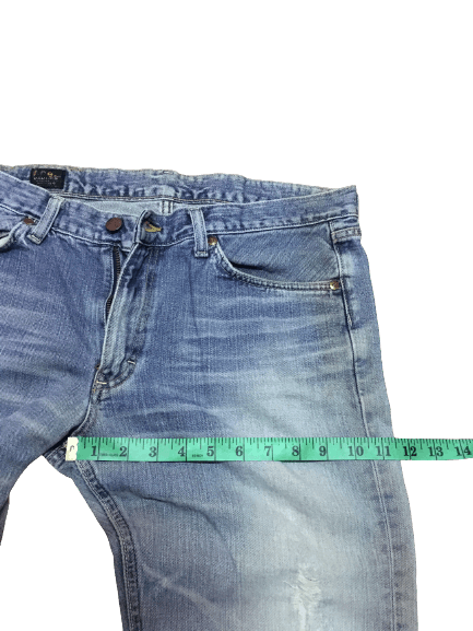 Lee × Vintage Destroy Vintage Lee Bootcut Bellbottom Size US 34 / EU 50 - 5 Thumbnail
