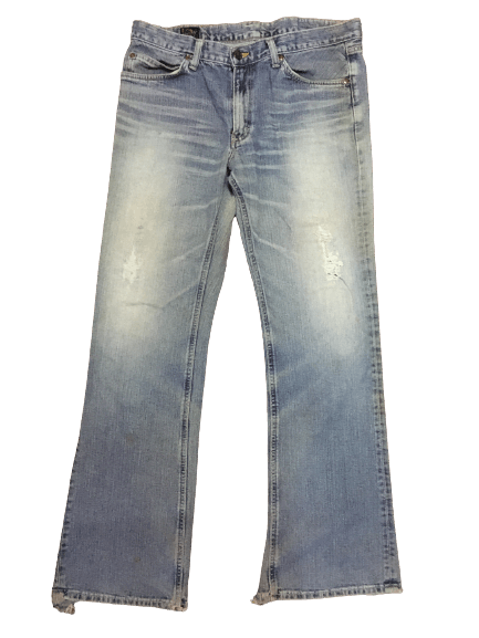 Lee × Vintage Destroy Vintage Lee Bootcut Bellbottom Size US 34 / EU 50 - 2 Thumbnail