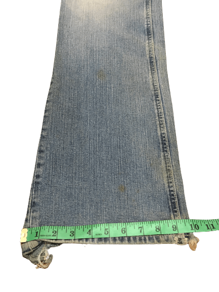 Lee × Vintage Destroy Vintage Lee Bootcut Bellbottom Size US 34 / EU 50 - 8 Thumbnail