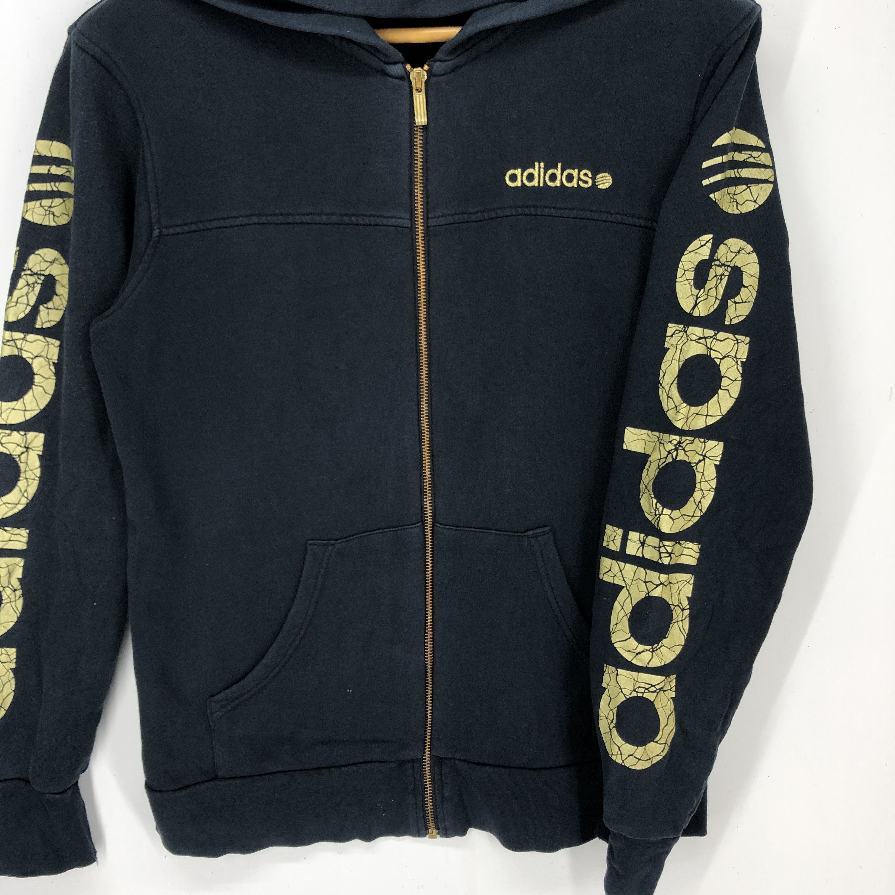 Adidas ADIDAS NEO Zipper Hoodie #1154-40 Size US S / EU 44-46 / 1 - 2 Thumbnail