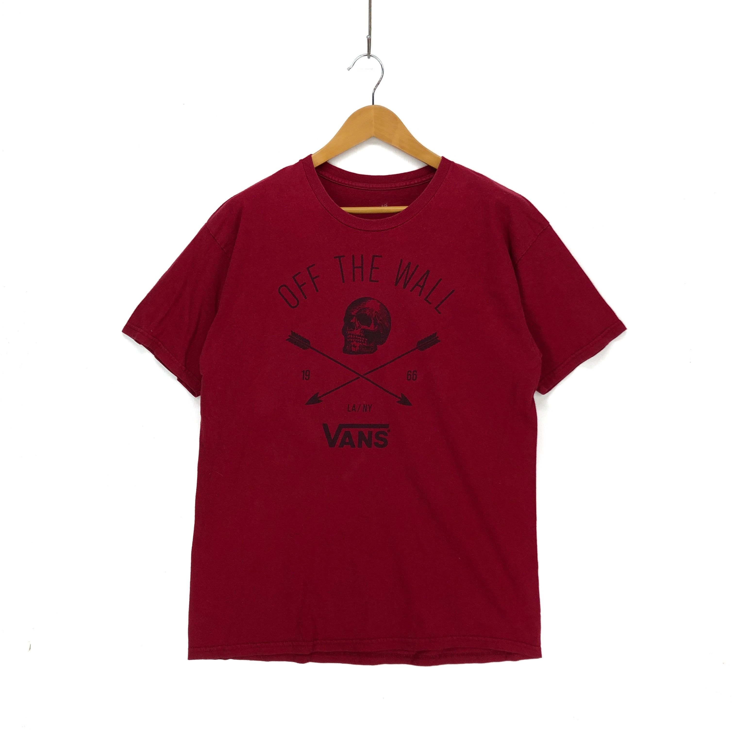 Vans VANS OFF THE WALL Crew Neck T Shirt #1644-60 Size US L / EU 52-54 / 3 - 1 Thumbnail