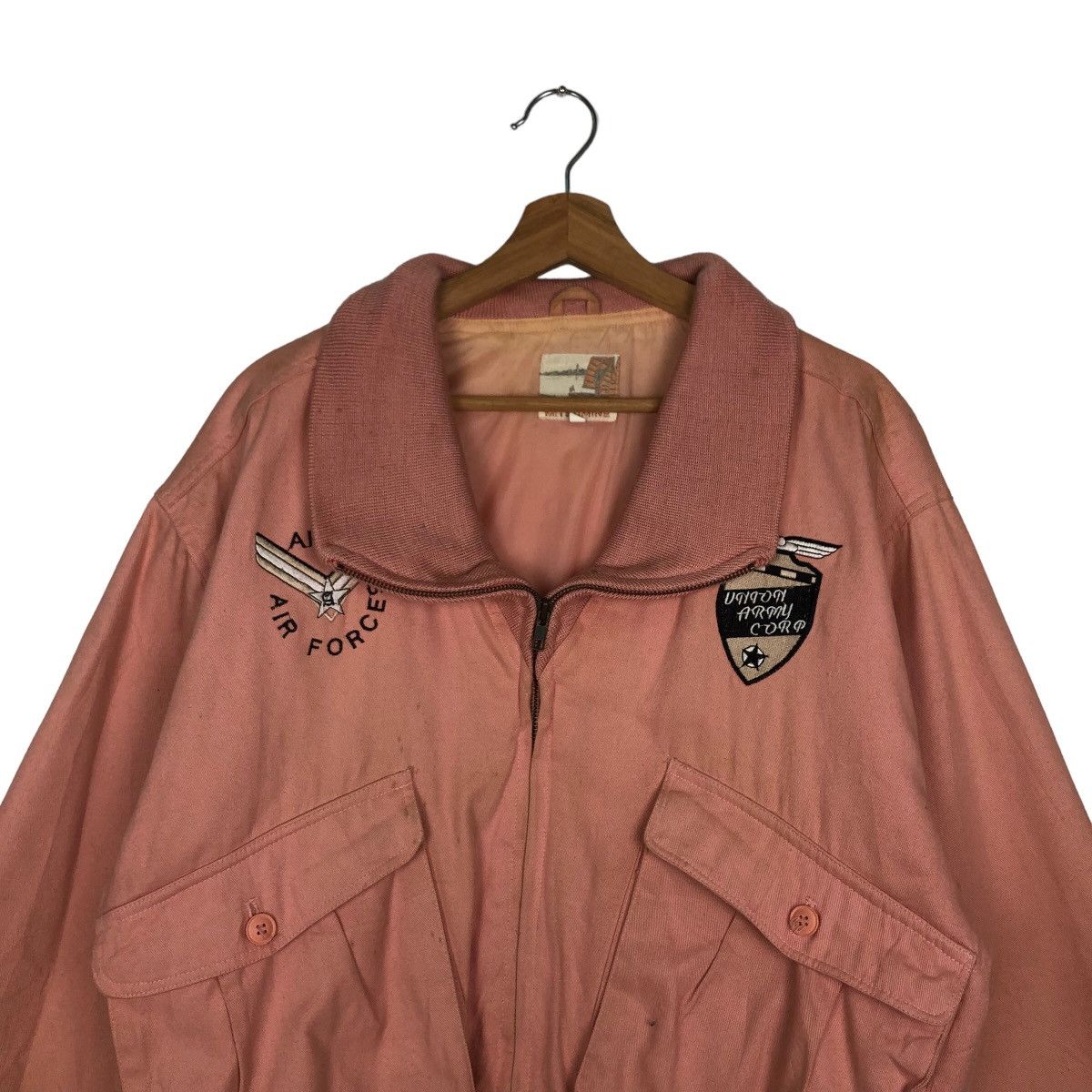 Japanese Brand VINTAGE MITSUMINE BOMBER JACKET JAPAN INSPIRED ISSEY MIYAKE Size US M / EU 48-50 / 2 - 2 Thumbnail