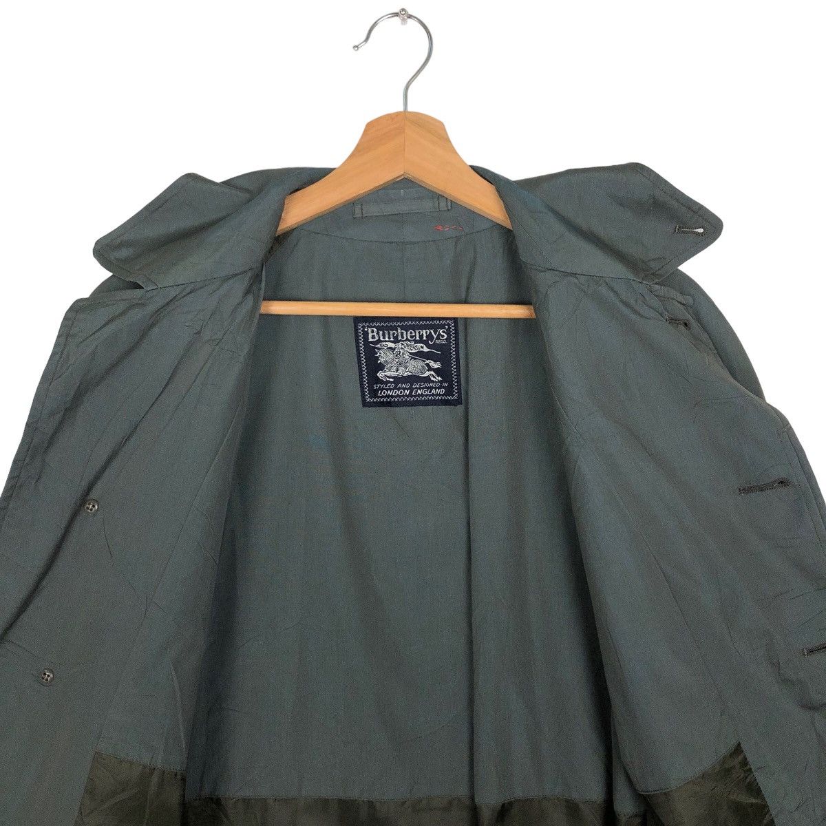Burberry VINTAGE LONG JACKET BURBERRYS ENGLAND MADE Size US S / EU 44-46 / 1 - 10 Thumbnail