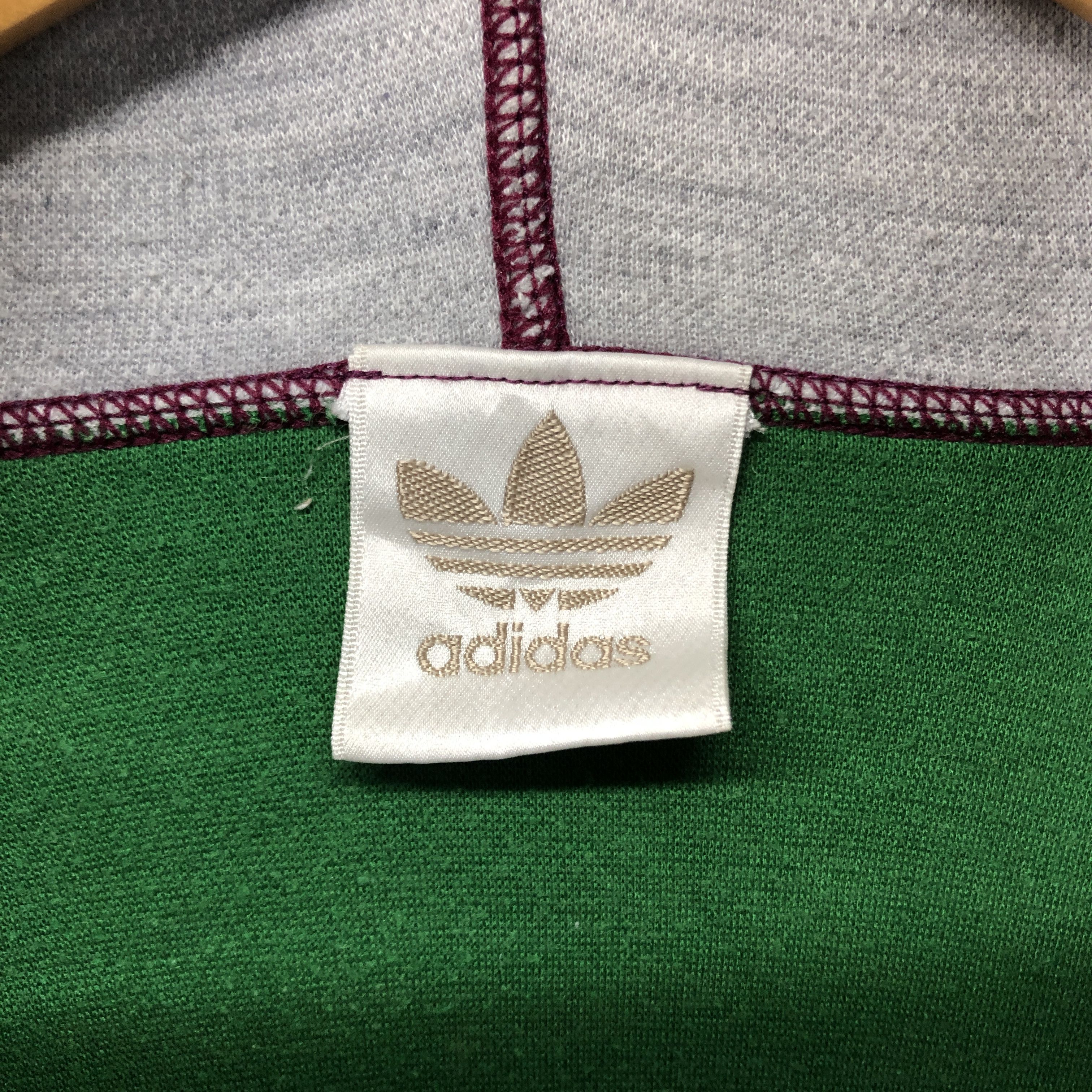 Adidas 90s Vintage ADIDAS TRIFOIL Hoodie Pullover #2718-98 Size US M / EU 48-50 / 2 - 10 Thumbnail