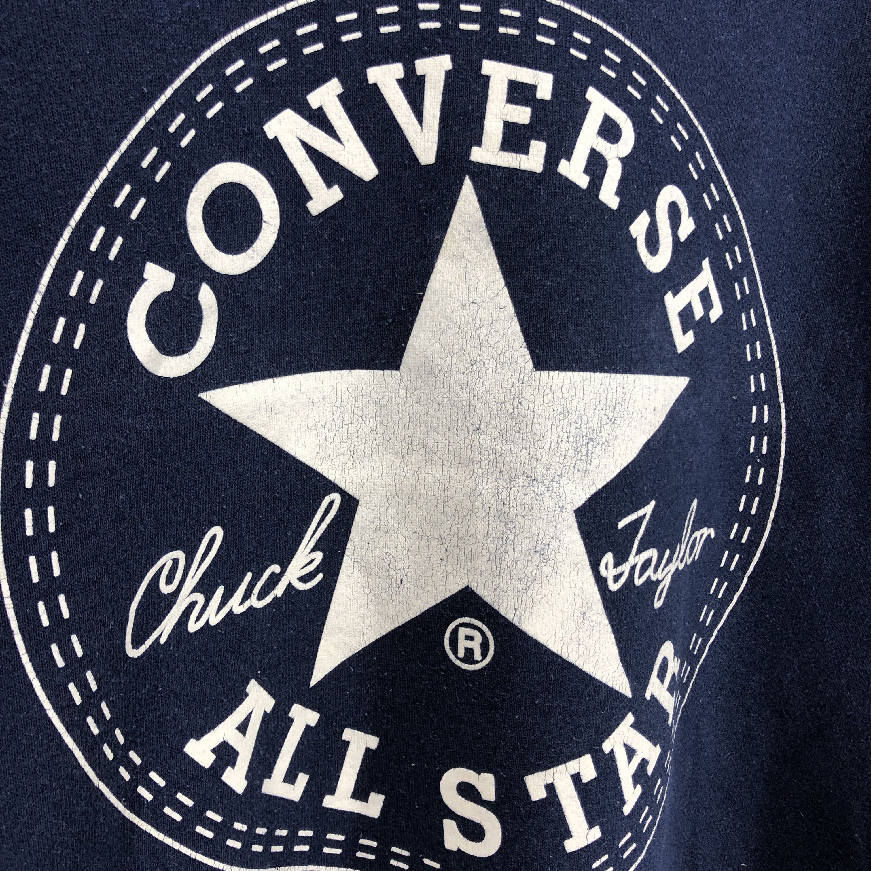 Converse 90s Vintage CONVERSE ALL STAR Crew Neck Sweatshirt #012-01 Size US M / EU 48-50 / 2 - 3 Thumbnail