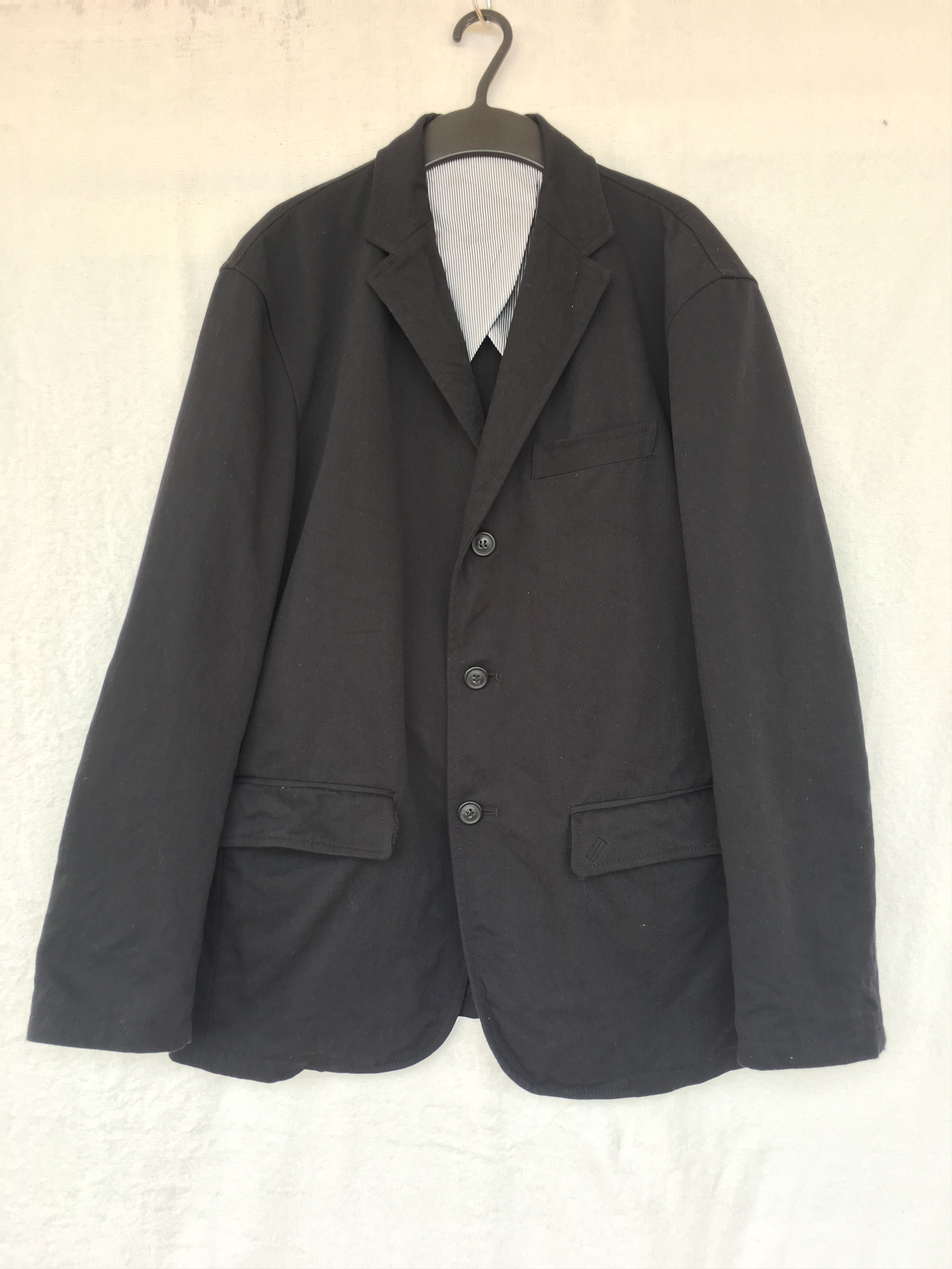 Japanese Brand ppfm black coat Size US M / EU 48-50 / 2 - 1 Thumbnail