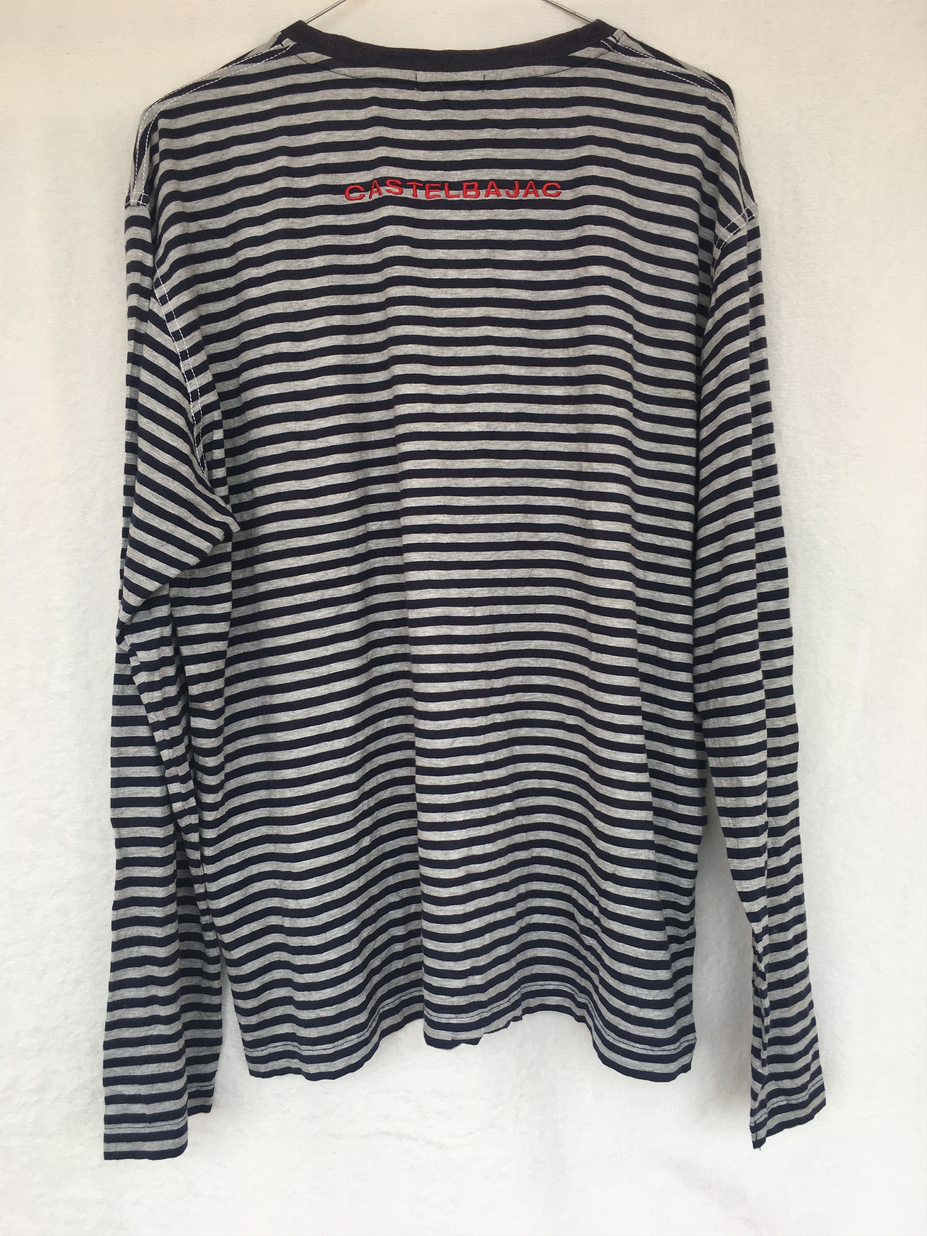 Jean Charles De Castelbajac stripe embroided tee Size US L / EU 52-54 / 3 - 5 Thumbnail