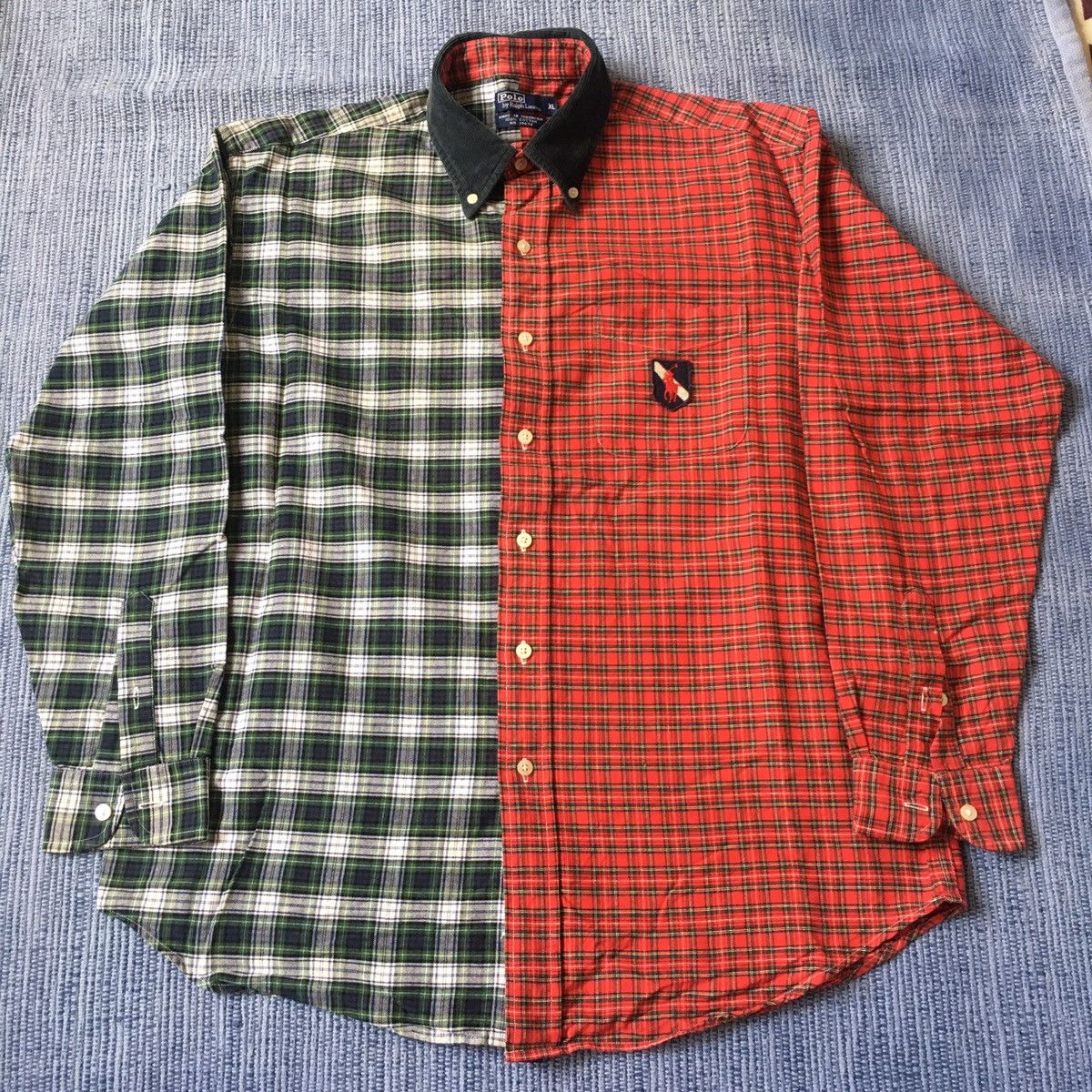 Polo Ralph Lauren vintage 2 cut of polo ralph lauren shirt Size US XL / EU 56 / 4 - 1 Thumbnail