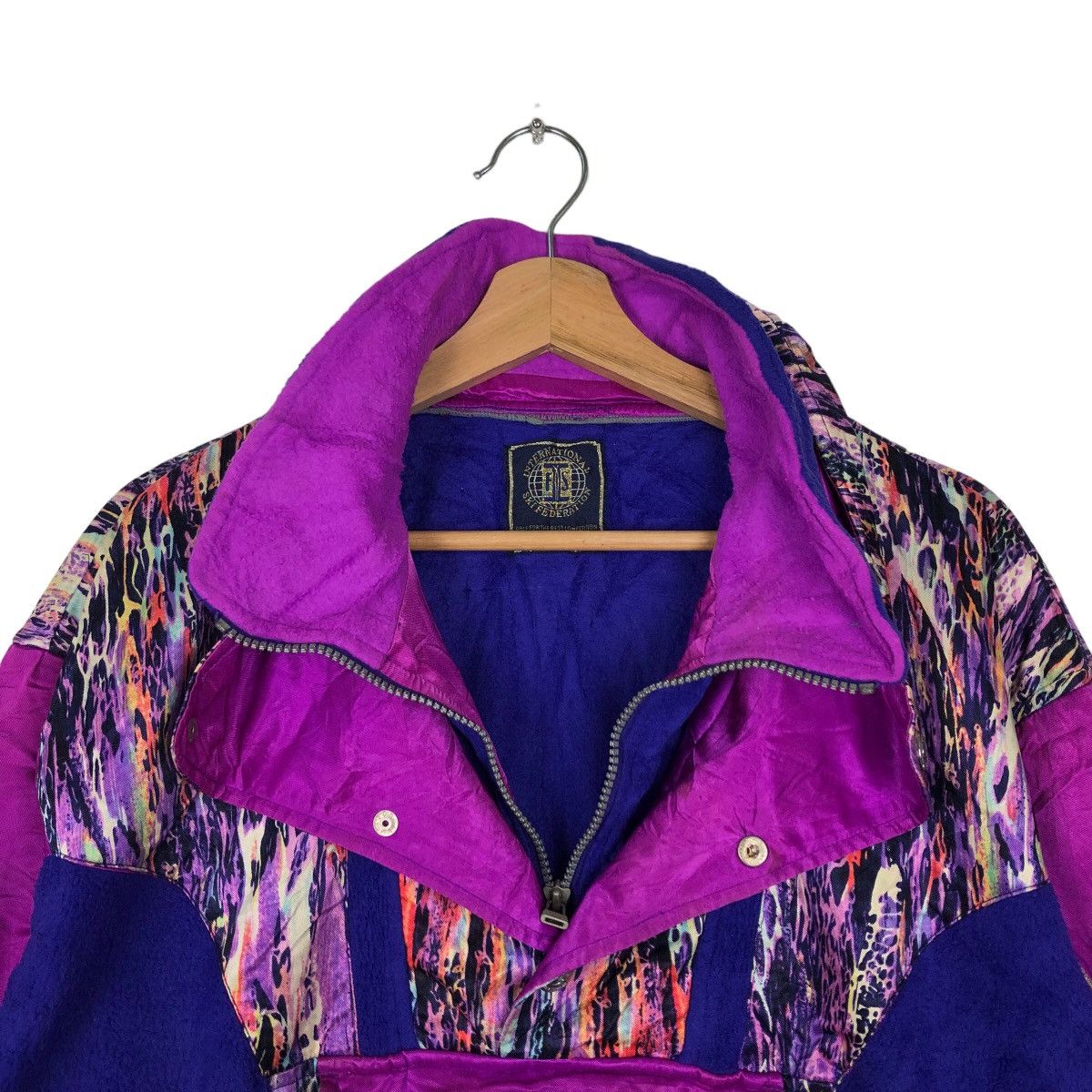 Japanese Brand VINTAGE PHENIX BOMBER CROPPED JACKET BIG LOGO Size US M / EU 48-50 / 2 - 8 Thumbnail