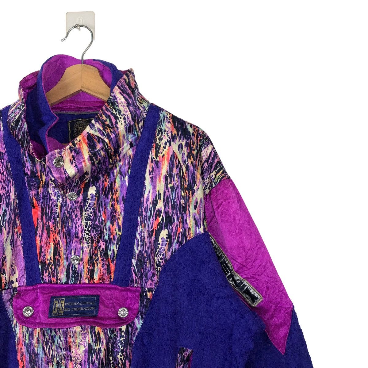 Japanese Brand VINTAGE PHENIX BOMBER CROPPED JACKET BIG LOGO Size US M / EU 48-50 / 2 - 5 Thumbnail