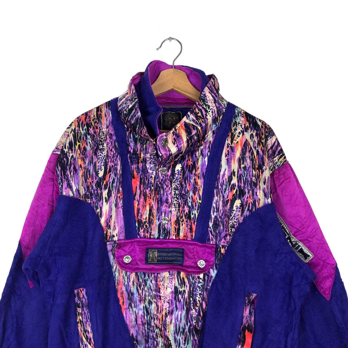 Japanese Brand VINTAGE PHENIX BOMBER CROPPED JACKET BIG LOGO Size US M / EU 48-50 / 2 - 2 Thumbnail