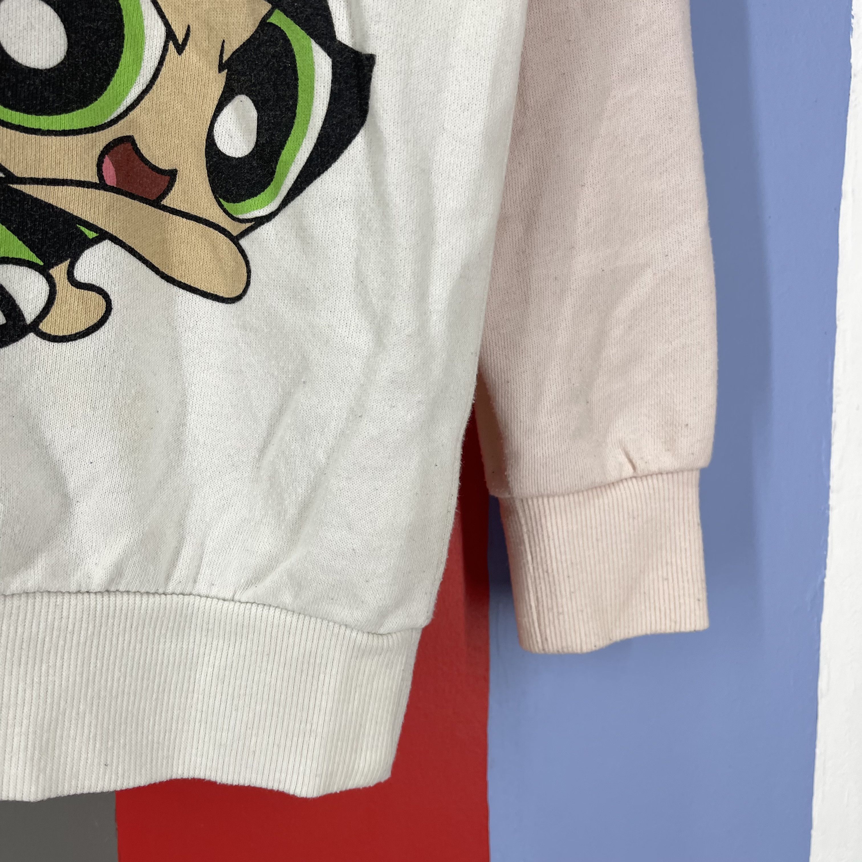 Cartoon Network POWERPUFF GIRLS Girls Rock Crew Neck Sweatshirt #1250/AR Size M / US 6-8 / IT 42-44 - 5 Thumbnail