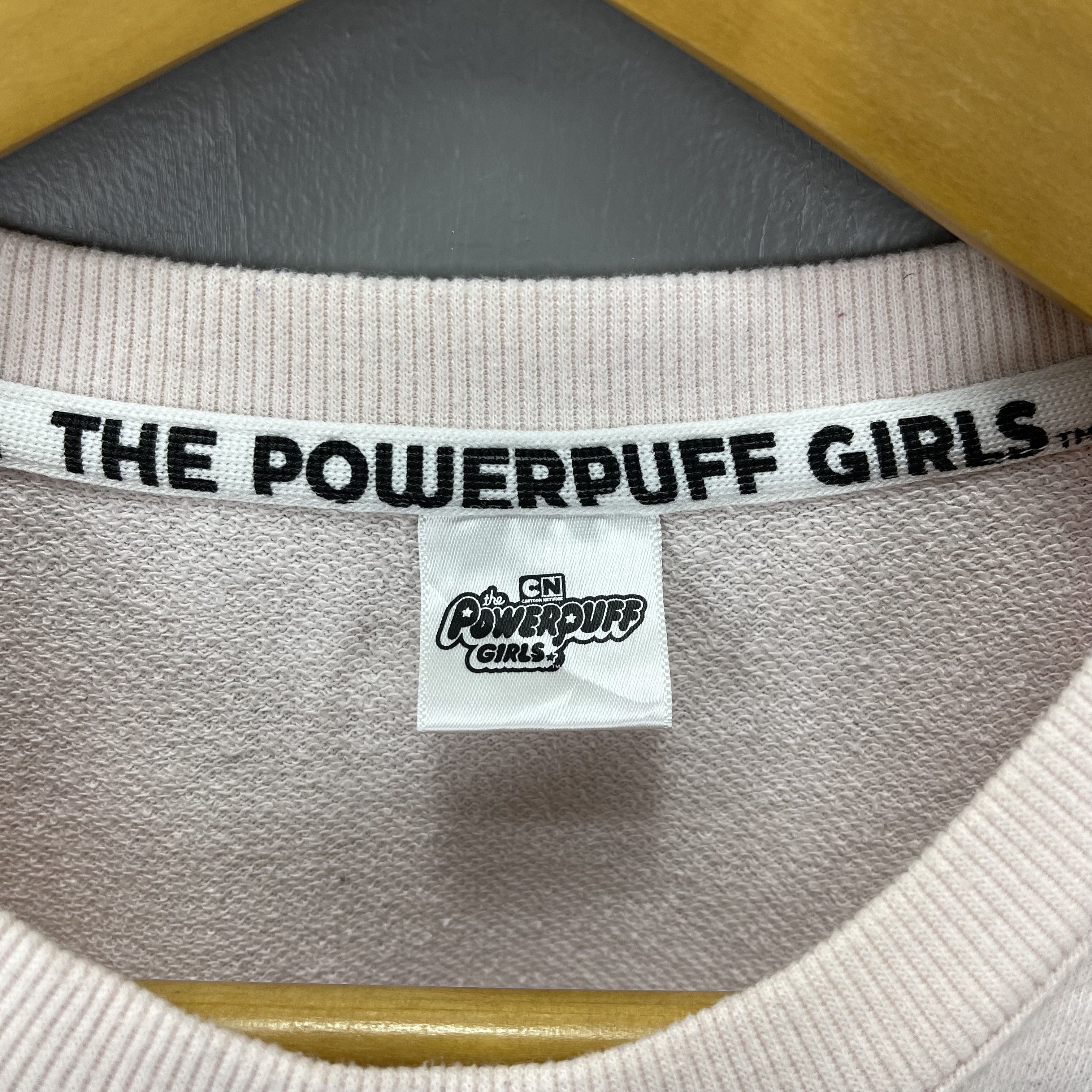 Cartoon Network POWERPUFF GIRLS Girls Rock Crew Neck Sweatshirt #1250/AR Size M / US 6-8 / IT 42-44 - 6 Thumbnail