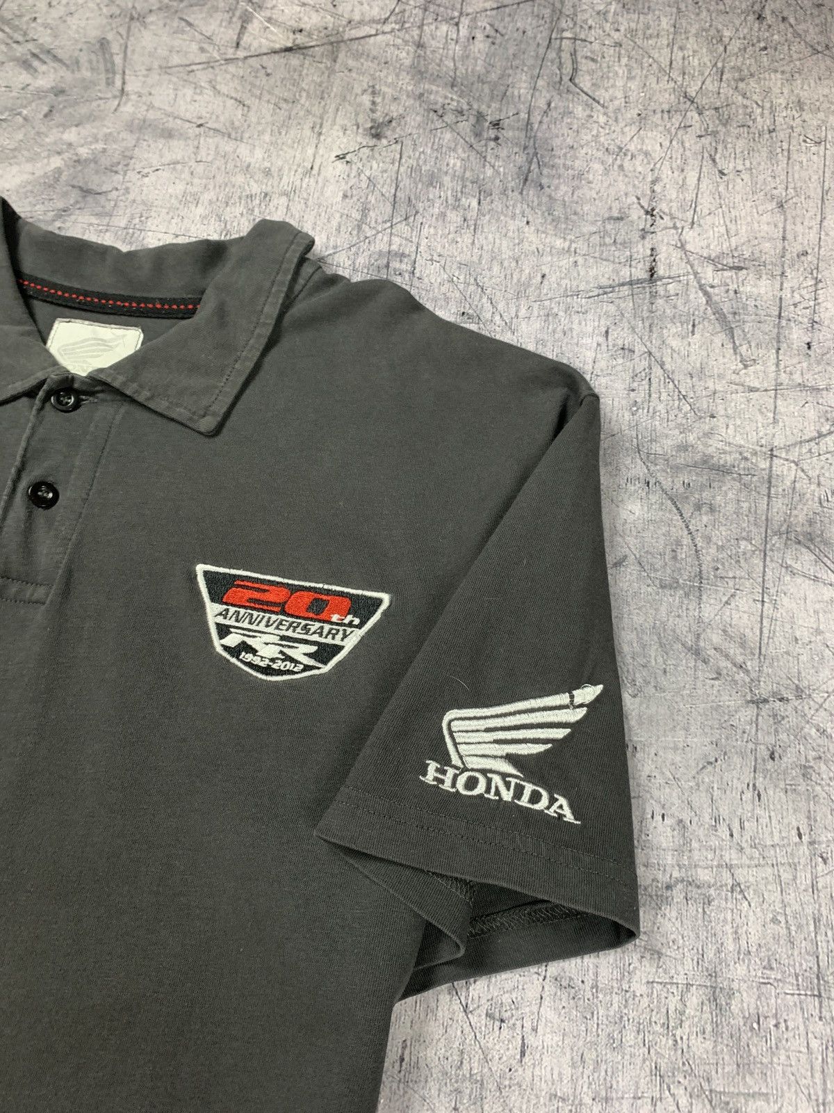 Honda Vintage Honda Racing Polo Tee 90s Size US XXL / EU 58 / 5 - 4 Thumbnail