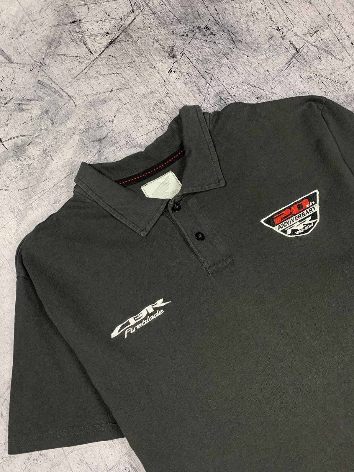 Honda Vintage Honda Racing Polo Tee 90s Size US XXL / EU 58 / 5 - 2 Thumbnail