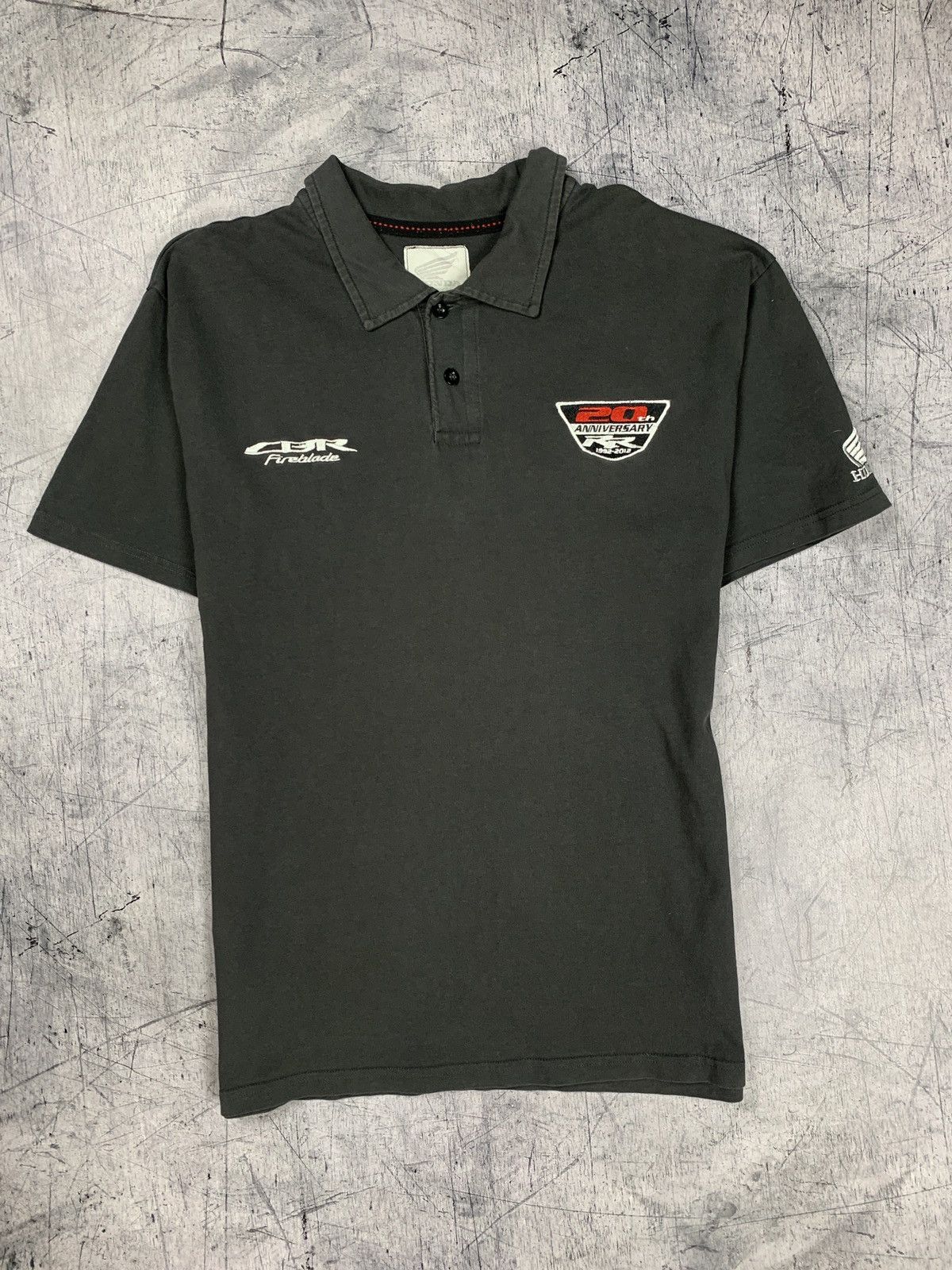 Honda Vintage Honda Racing Polo Tee 90s Size US XXL / EU 58 / 5 - 1 Thumbnail