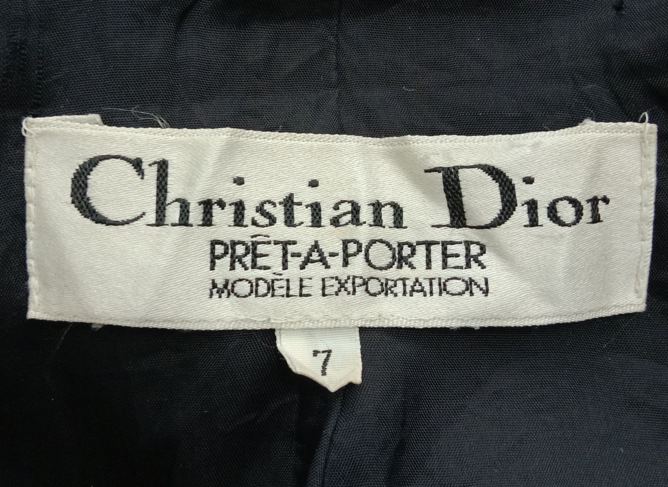 Christian Dior Monsieur Vintage Christian Dior Cashmare Wool Jacket Size L / US 10 / IT 46 - 10 Thumbnail