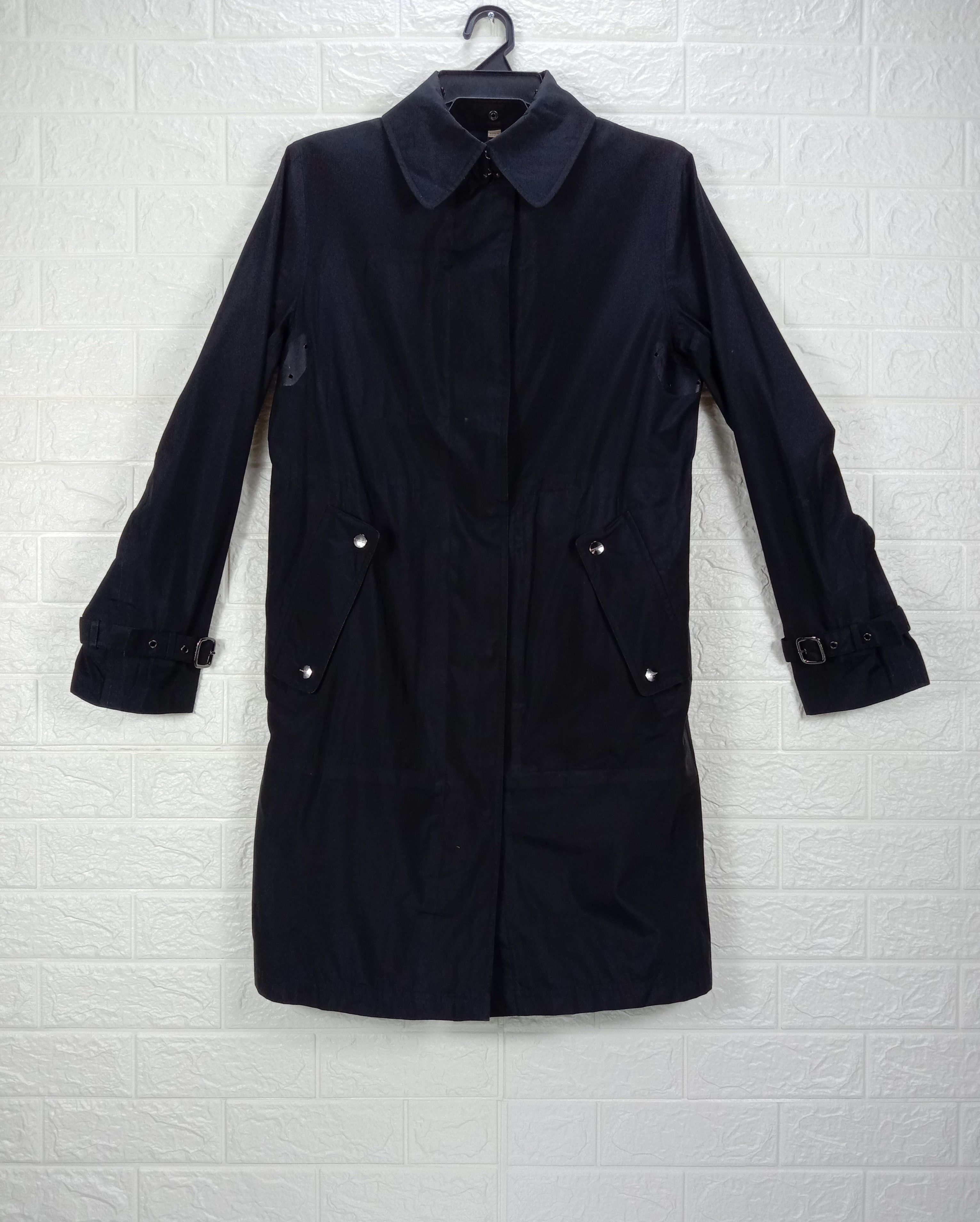 Burberry Vintage Burberry Black Trench Coat Size US M / EU 48-50 / 2 - 1 Thumbnail