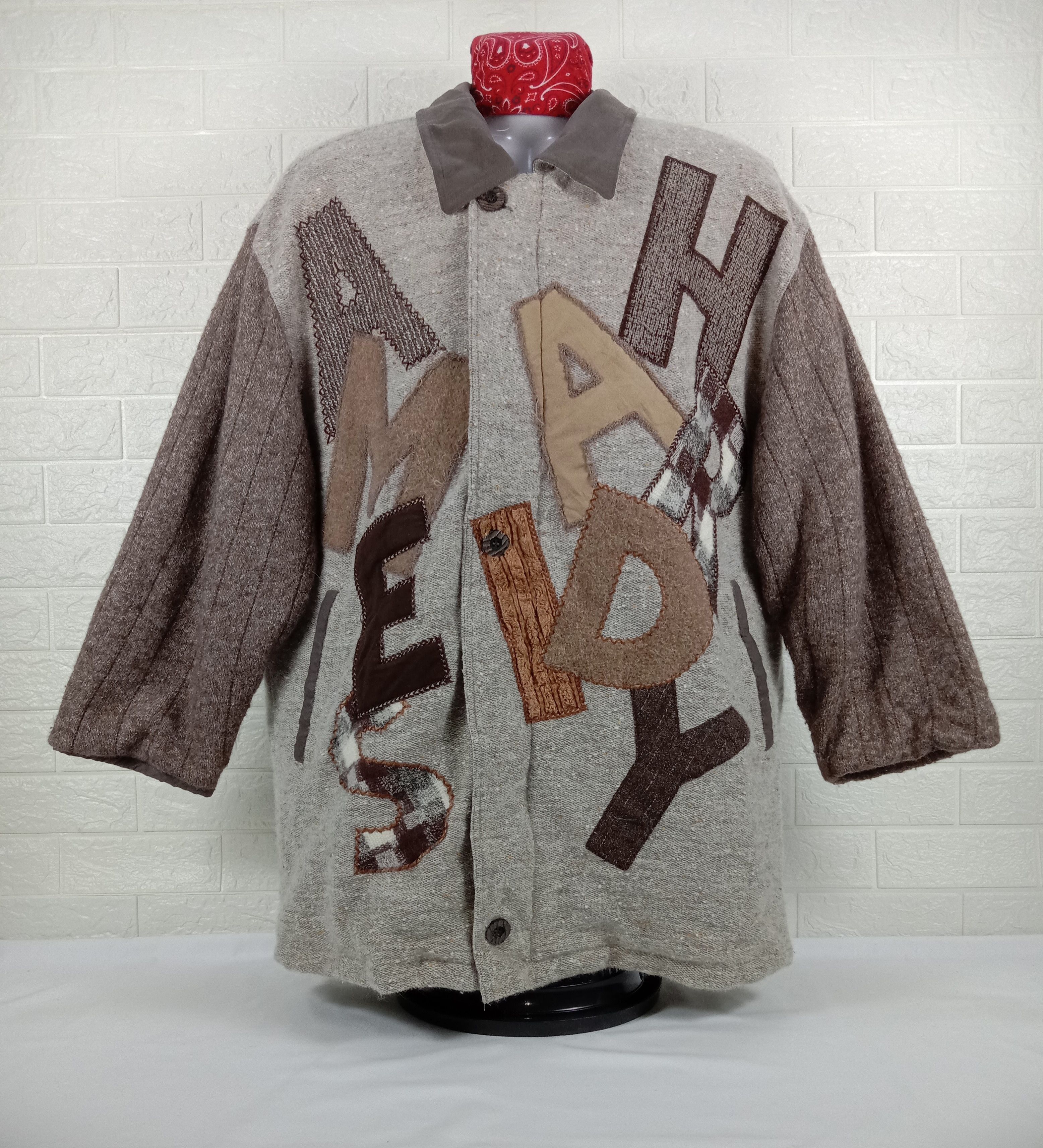 Hardy Amies Vintage Hardy Amies Patchwork Design Jacket Size US XL / EU 56 / 4 - 1 Thumbnail