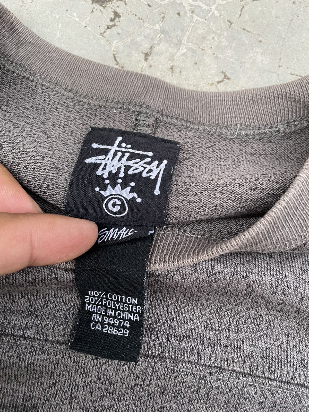 Stussy STUSSY SPELL OUT 3 QUARTER TEE Size US S / EU 44-46 / 1 - 6 Thumbnail